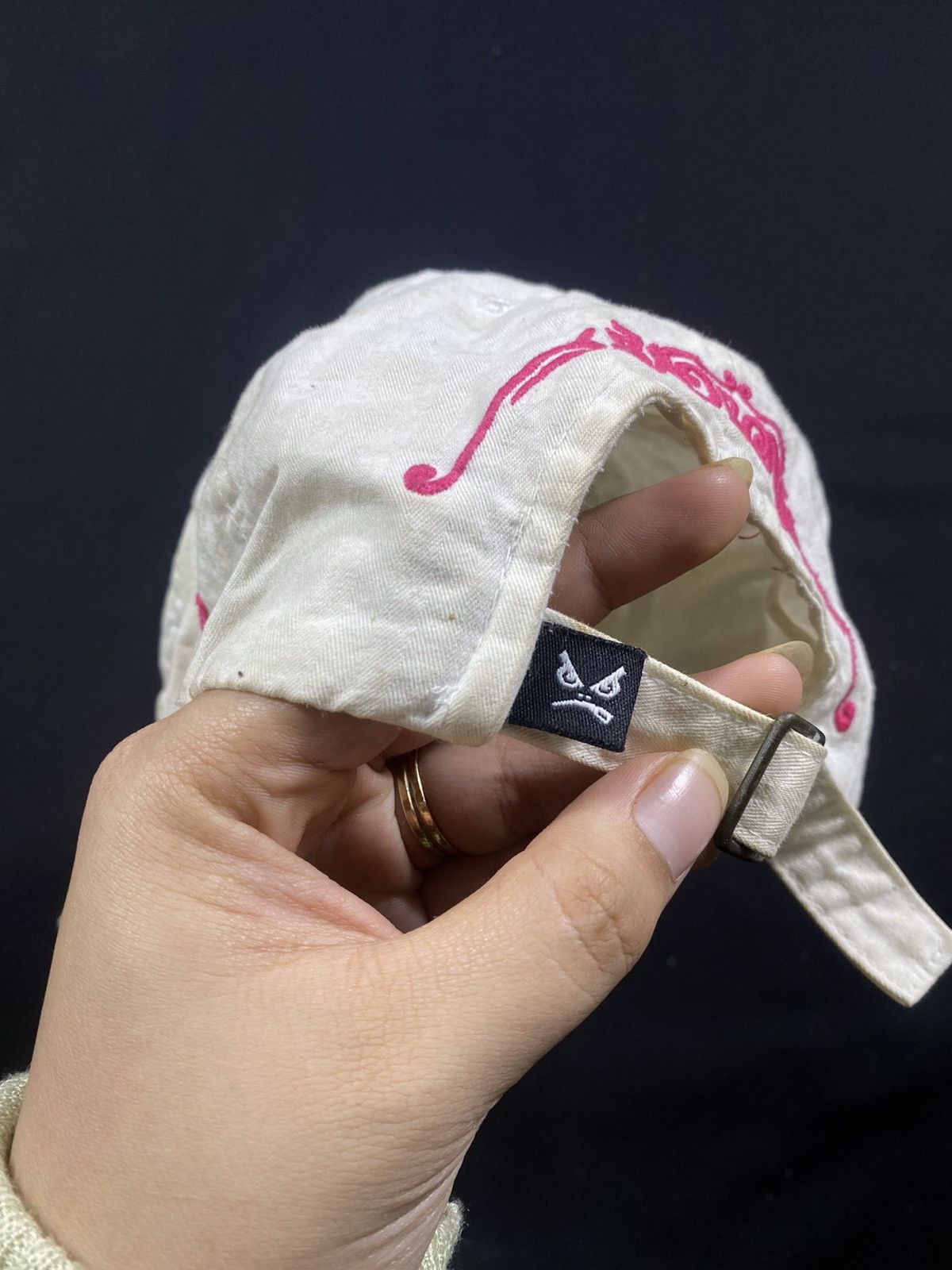20471120 Bad Boy Ghotic Skull Studded Hat Distressed ifsix lgb style Size ONE SIZE - 5 Thumbnail