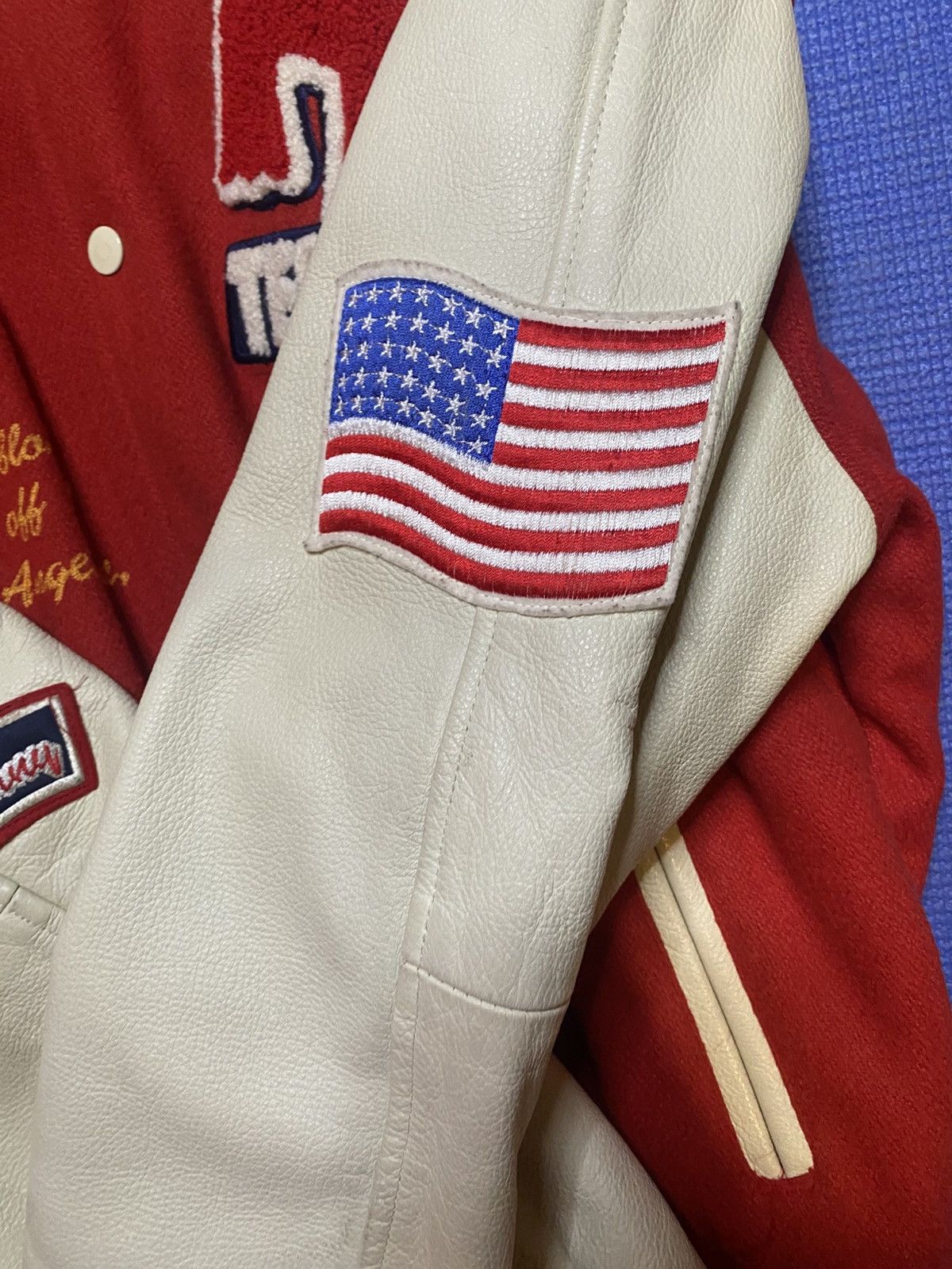 Tedman Vintage Tedman Embroidered Varsity Jacket Size US M / EU 48-50 / 2 - 7 Thumbnail