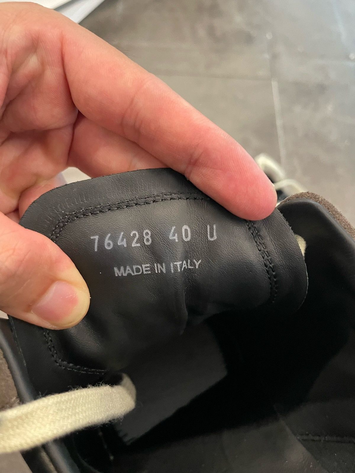 Rick Owens Rick Owens AW25 Minimal Low-Top Sneaker Size US 7 / EU 40 - 8 Thumbnail