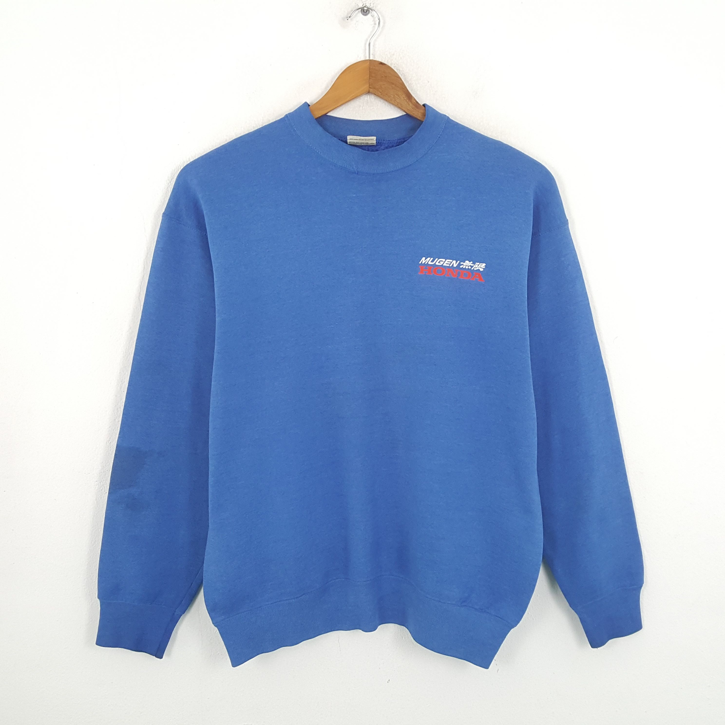 Honda × Vintage Vintage MUGEN HONDA Japanese Racing Custom Sweatshirt Size US L / EU 52-54 / 3 - 3 Thumbnail
