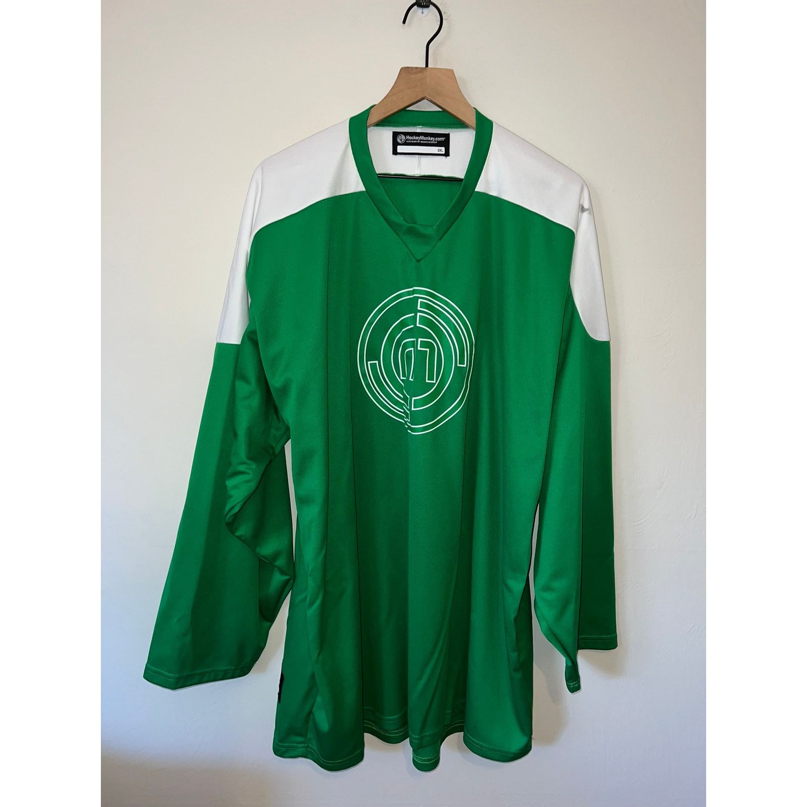Other Hockey Monkey Jersey Division Monkeysports Green Top NHL 2XL Size US XXL / EU 58 / 5 - 1 Thumbnail
