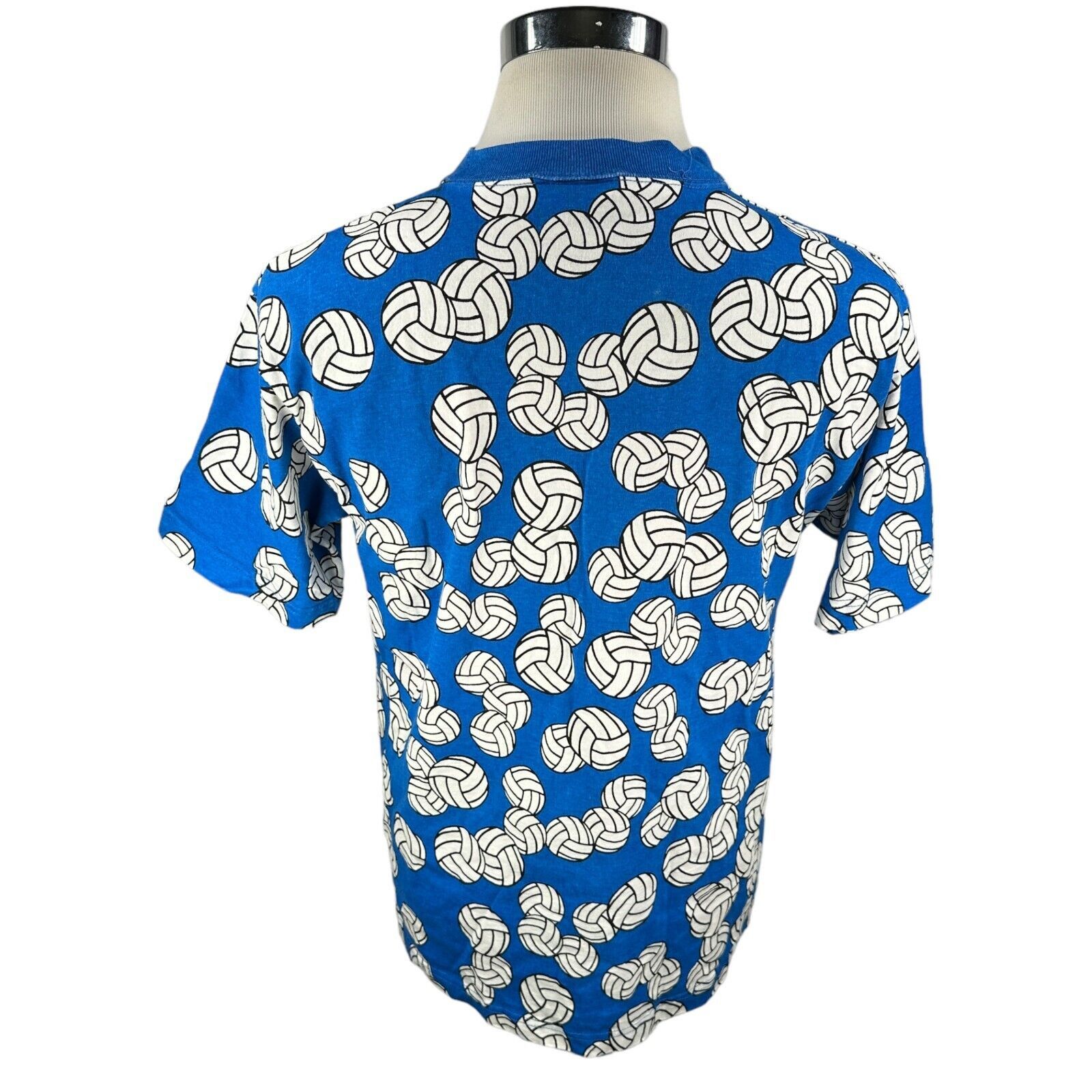 Big Dogs Big Dogs T-Shirt Large Blue AOP Volleyball Print Rare 90s Size US L / EU 52-54 / 3 - 2 Thumbnail