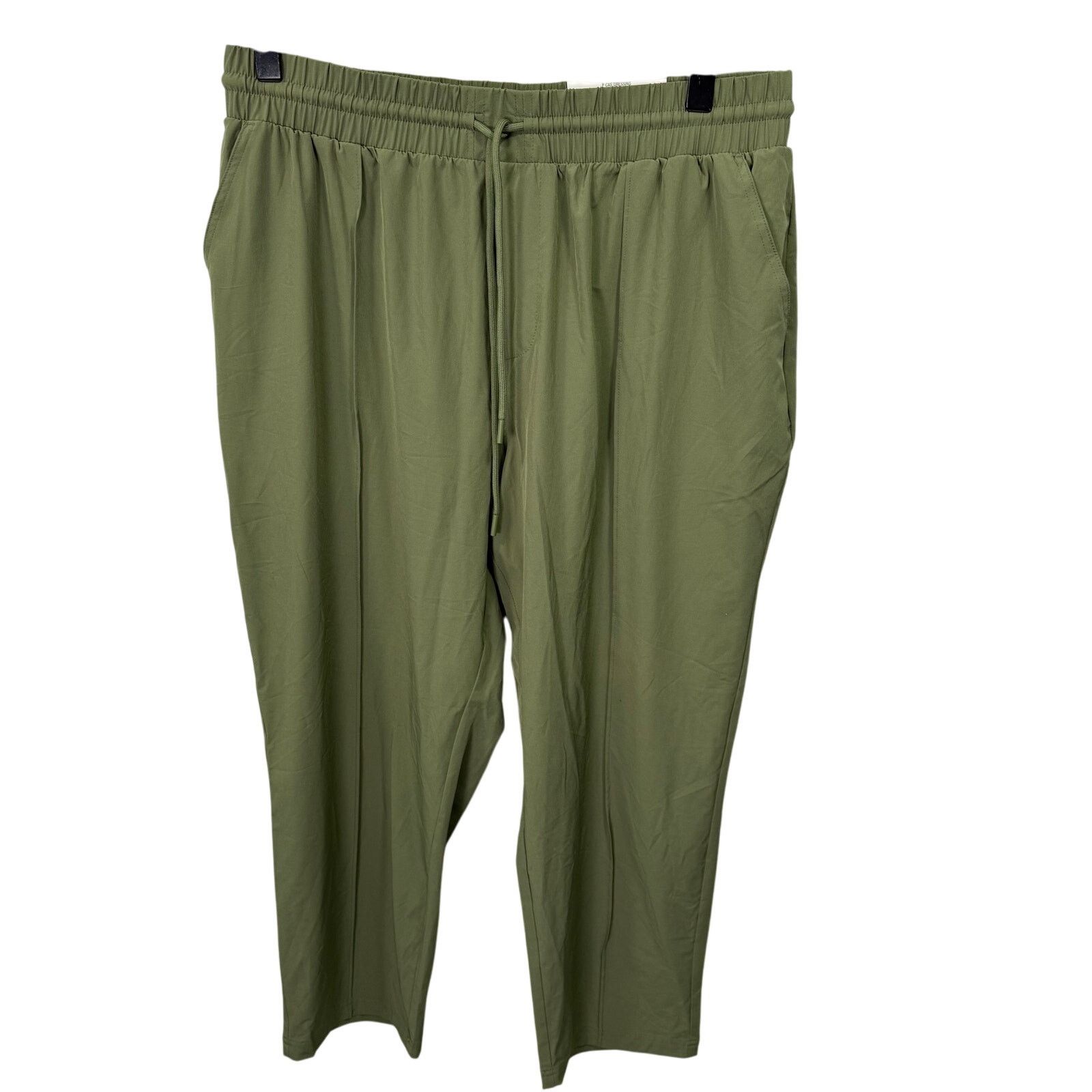 Macys On 34th Macys Plus Pants Crop Tech sz 0X NEW #G593 Size 39" - 1 Thumbnail