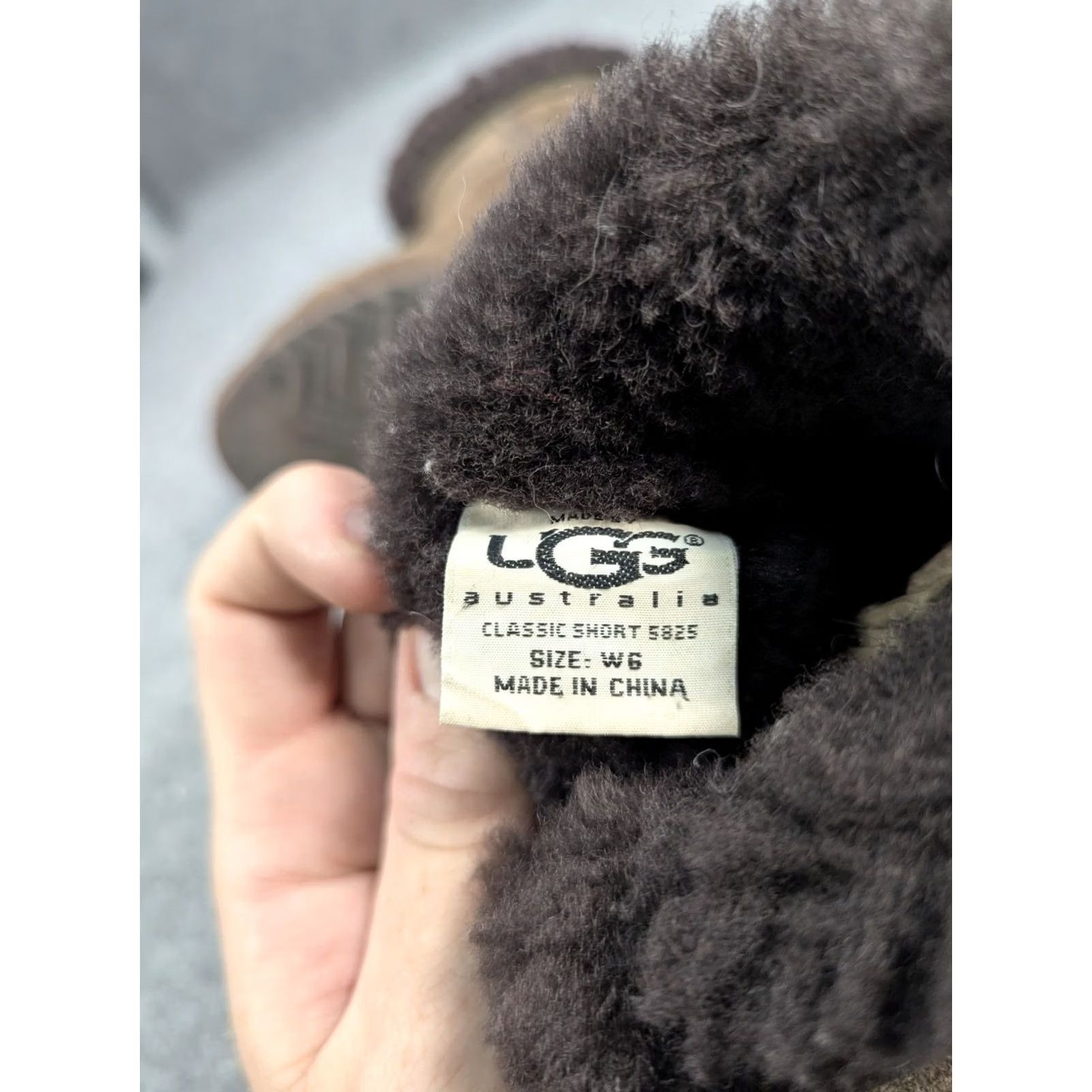 Ugg UGG Boots Womens Brown Australia Women Leather Sheepskin Lined Classic Short Size Size 28" / US 6 / IT 42 - 7 Thumbnail