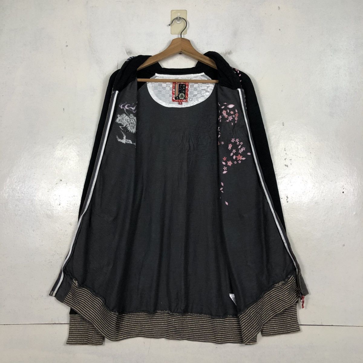 Japanese Brand 📌Vintage Zipper Hoodie Jacket Sukajan Design Full Print Size US M / EU 48-50 / 2 - 15 Thumbnail