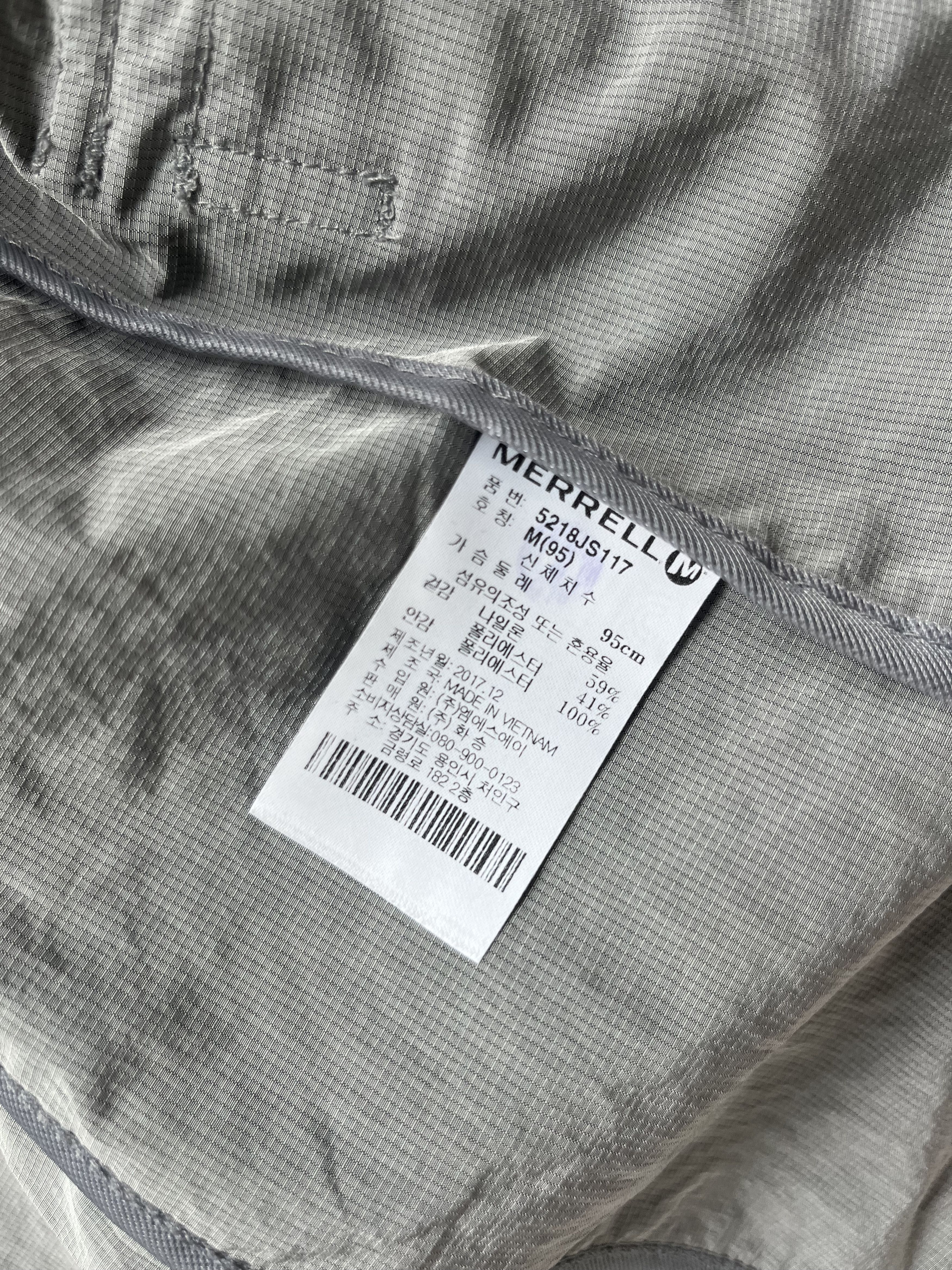 Merrell Merrell Mens Outdoor Wind Rain Proof Army style Jacket Size US M / EU 48-50 / 2 - 18 Thumbnail