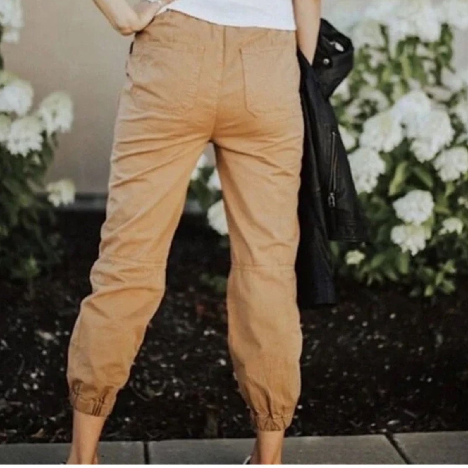 Free People Free People Cadet Pull-On Joggers Brown Size S Size 28" / US 6 / IT 42 - 4 Thumbnail