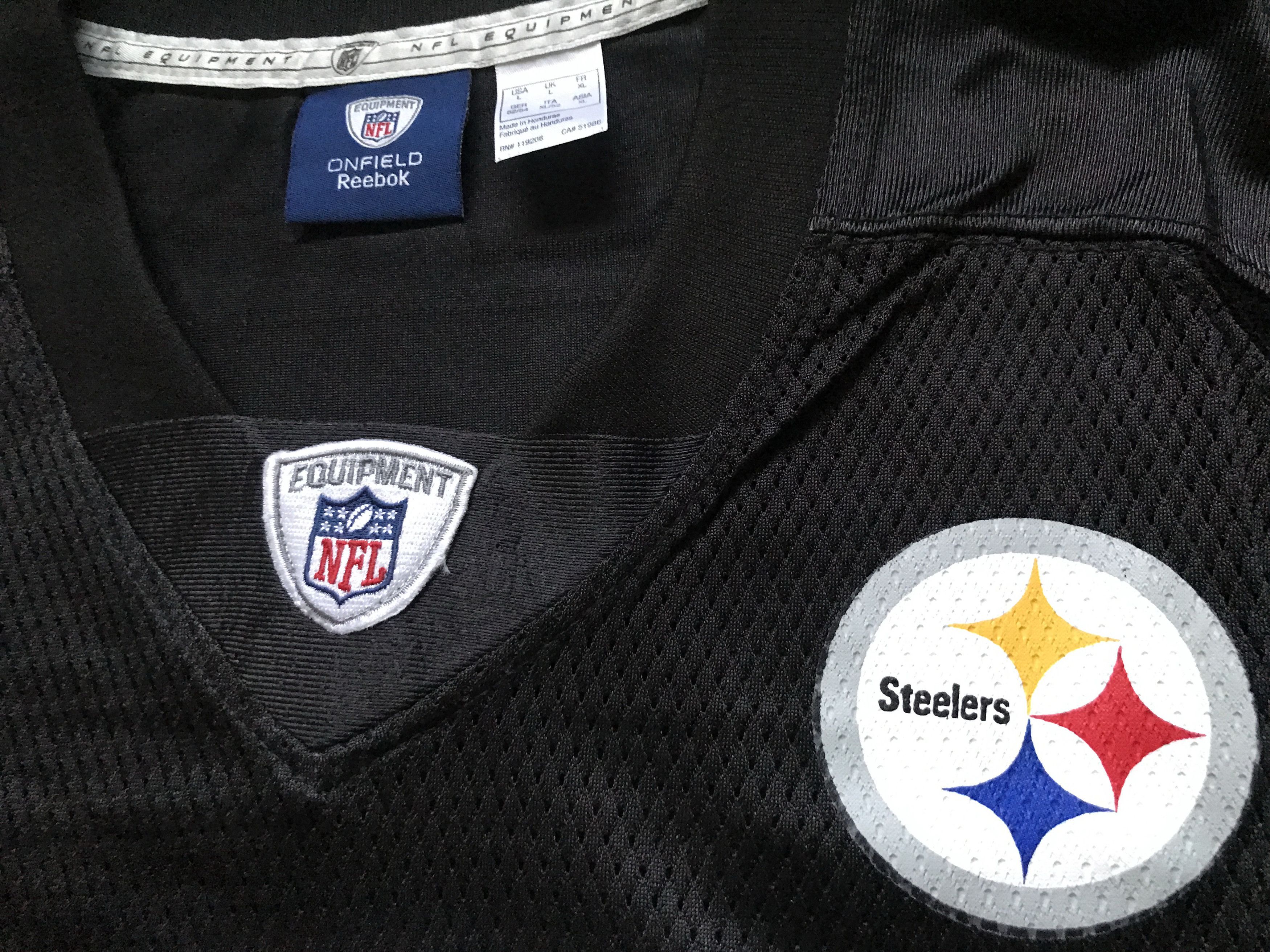 NFL × Reebok × Vintage Reebok NFL Pittsburgh Steelers Ben Roethlisberger #7 Jersey Size US L / EU 52-54 / 3 - 7 Thumbnail