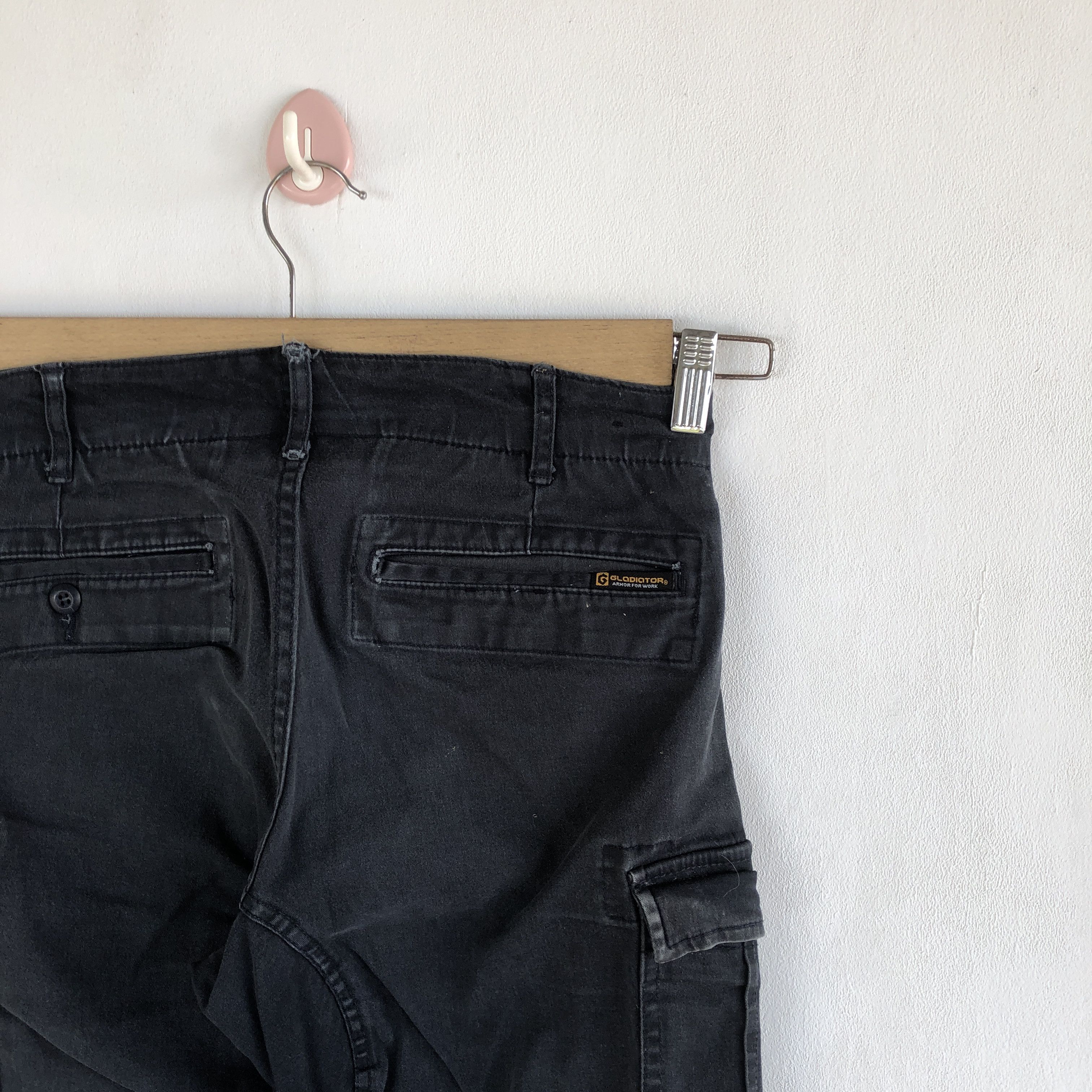 Japanese Brand × Vintage Vintage Japanese Cargo Pants Multi Pocket Tactical Trousers Size 28" / US 6 / IT 42 - 5 Thumbnail