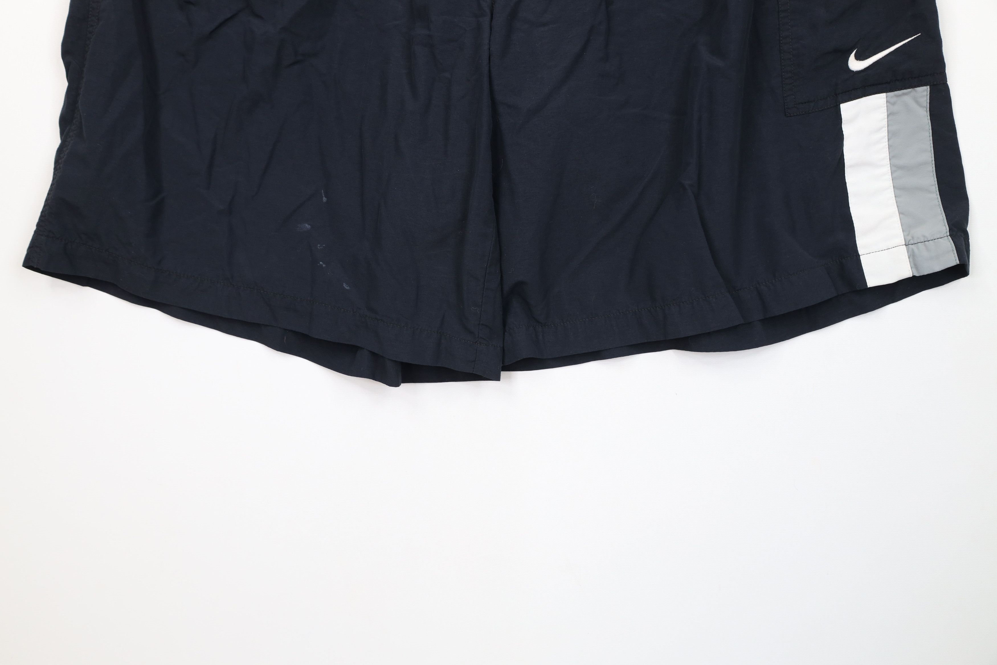 Nike Vintage 90s Y2K Nike Scott Mini Swoosh Lined Cargo Shorts Size US 38 / EU 54 - 4 Thumbnail