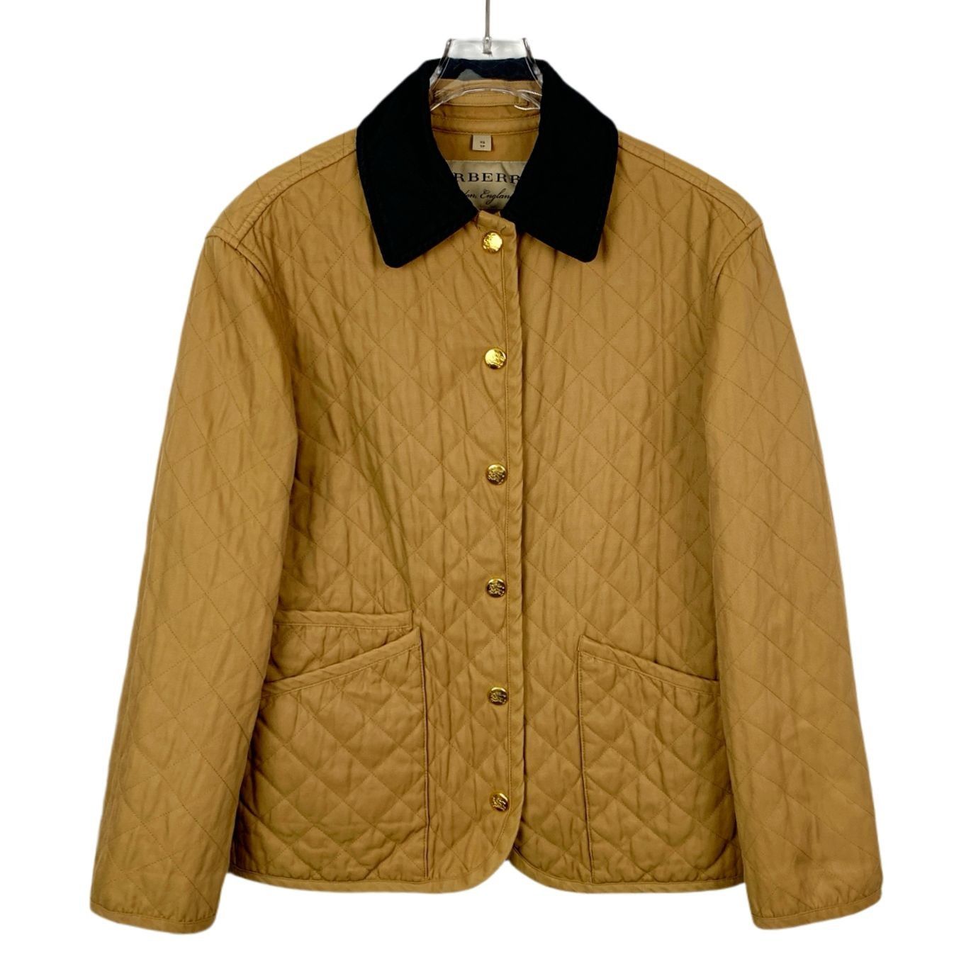 Burberry Burberry Brown and Yellow Cotton Coat with Gold Buttons (Siz Size XS / US 0-2 / IT 36-38 - 1 Thumbnail