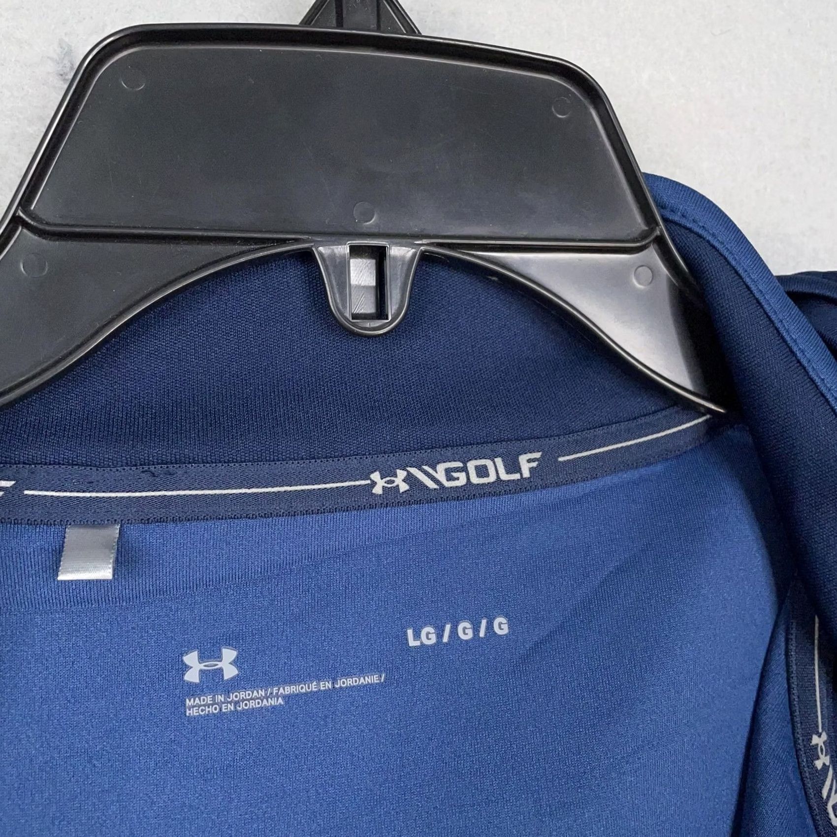 Under Armour Under Armour Golf Jacket - Large Blue Sport Active Wear Size US L / EU 52-54 / 3 - 4 Thumbnail