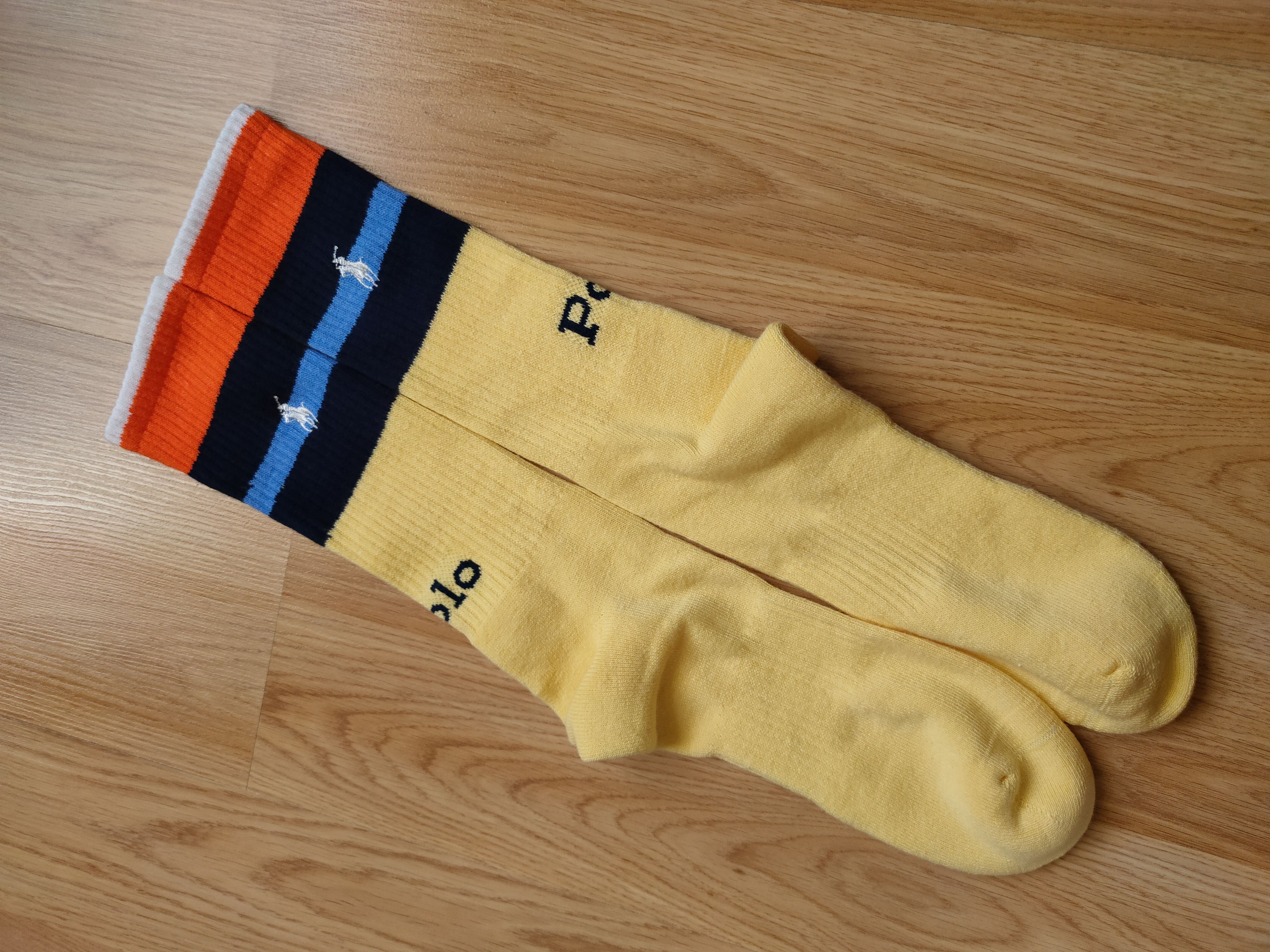 Polo Ralph Lauren Polo Ralph Lauren socks 44-46 high socks Polo RL Size 44 - 6 Thumbnail