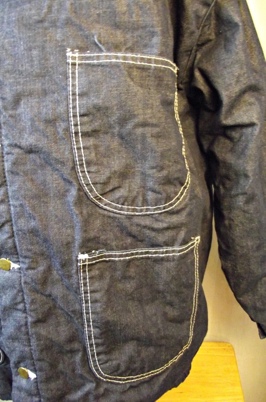 Other Victory Supply Denim Blanket Lined Prison Yard Chore Coat Size US XL / EU 56 / 4 - 5 Thumbnail