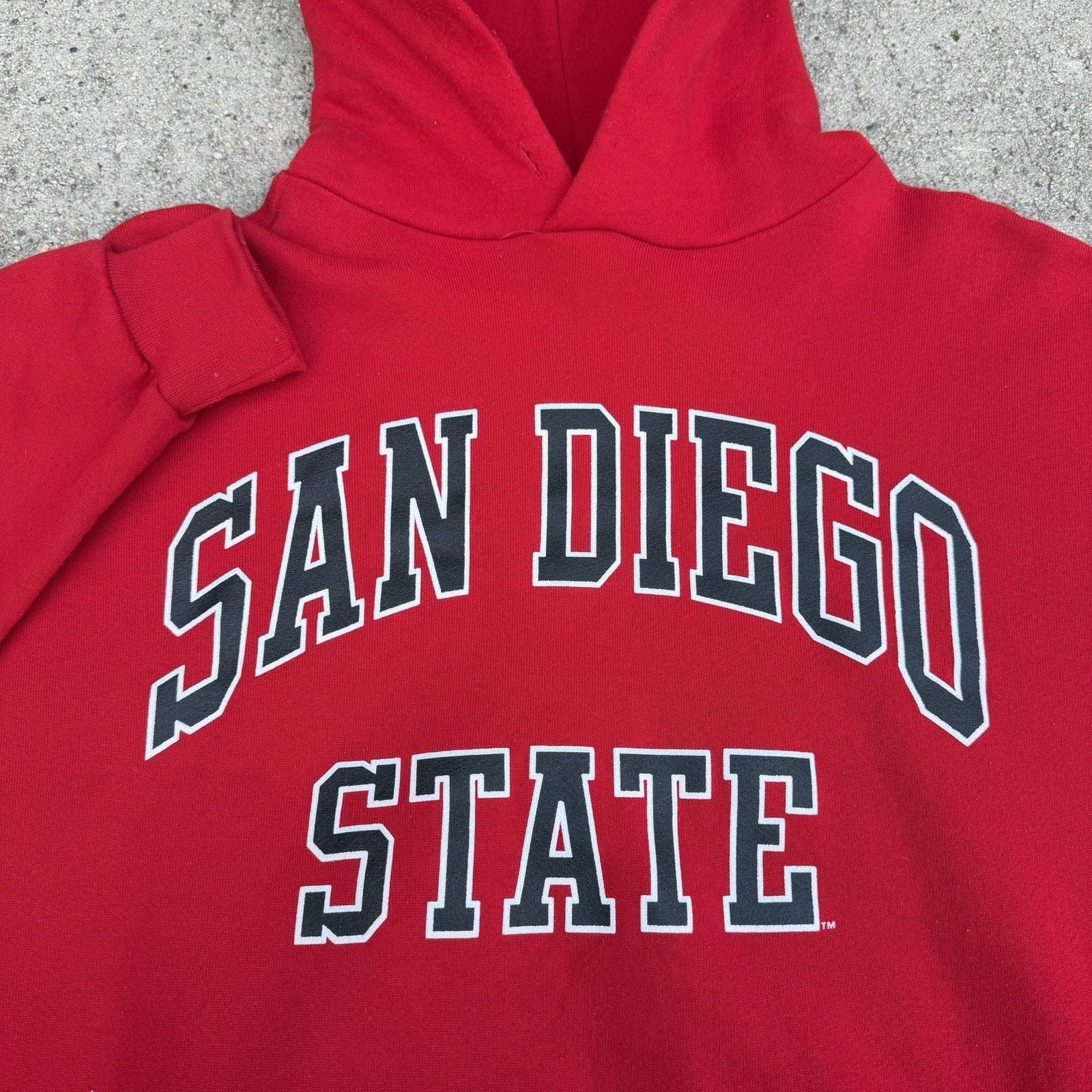 Russell Athletic × Vintage Vintage 90s Russell Athletic San Diego State SDSU Hoodie Size US XL / EU 56 / 4 - 1 Thumbnail