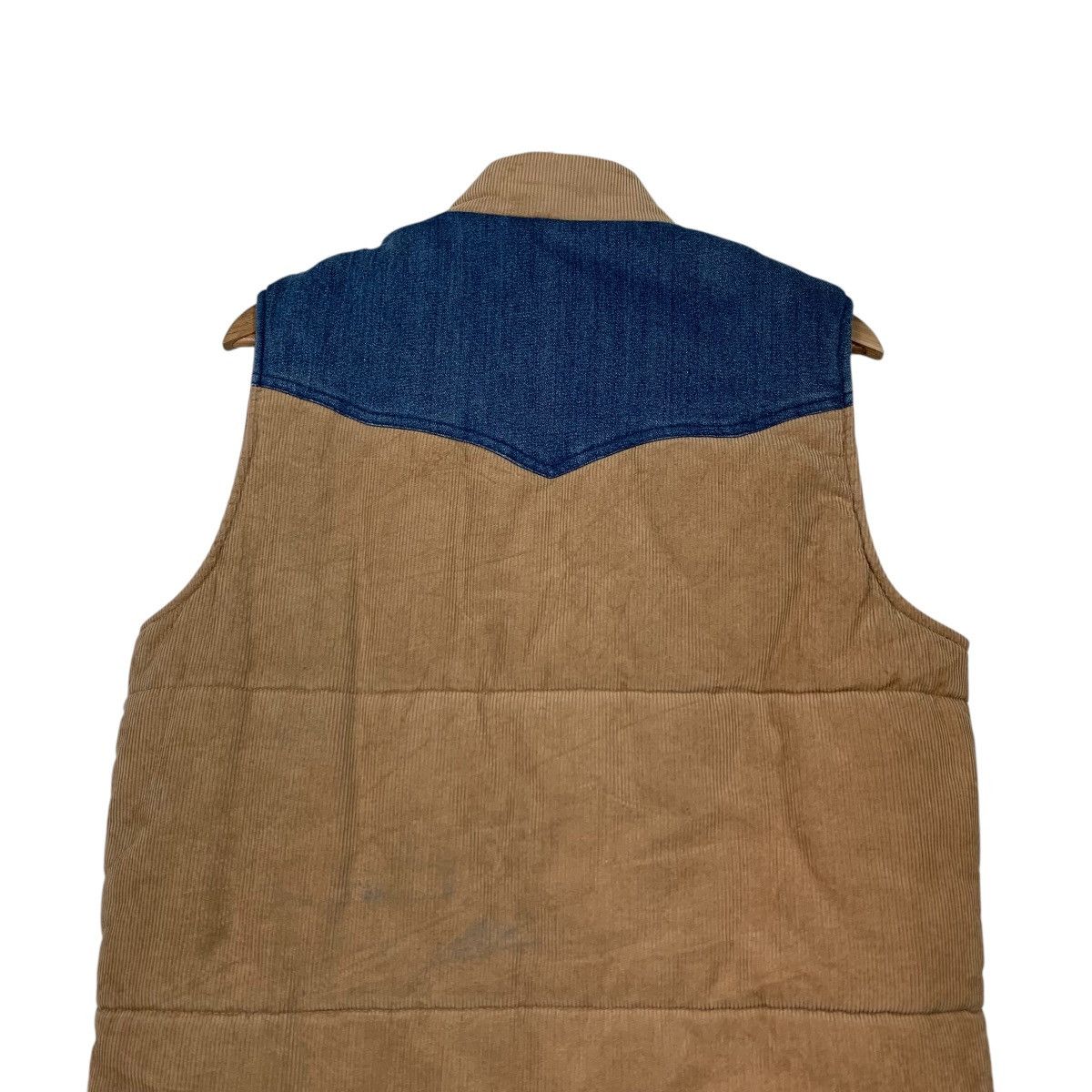 Japanese Brand RAG MACHINE Corduroy Puffer Vest #2292-C102 Size US M / EU 48-50 / 2 - 18 Thumbnail