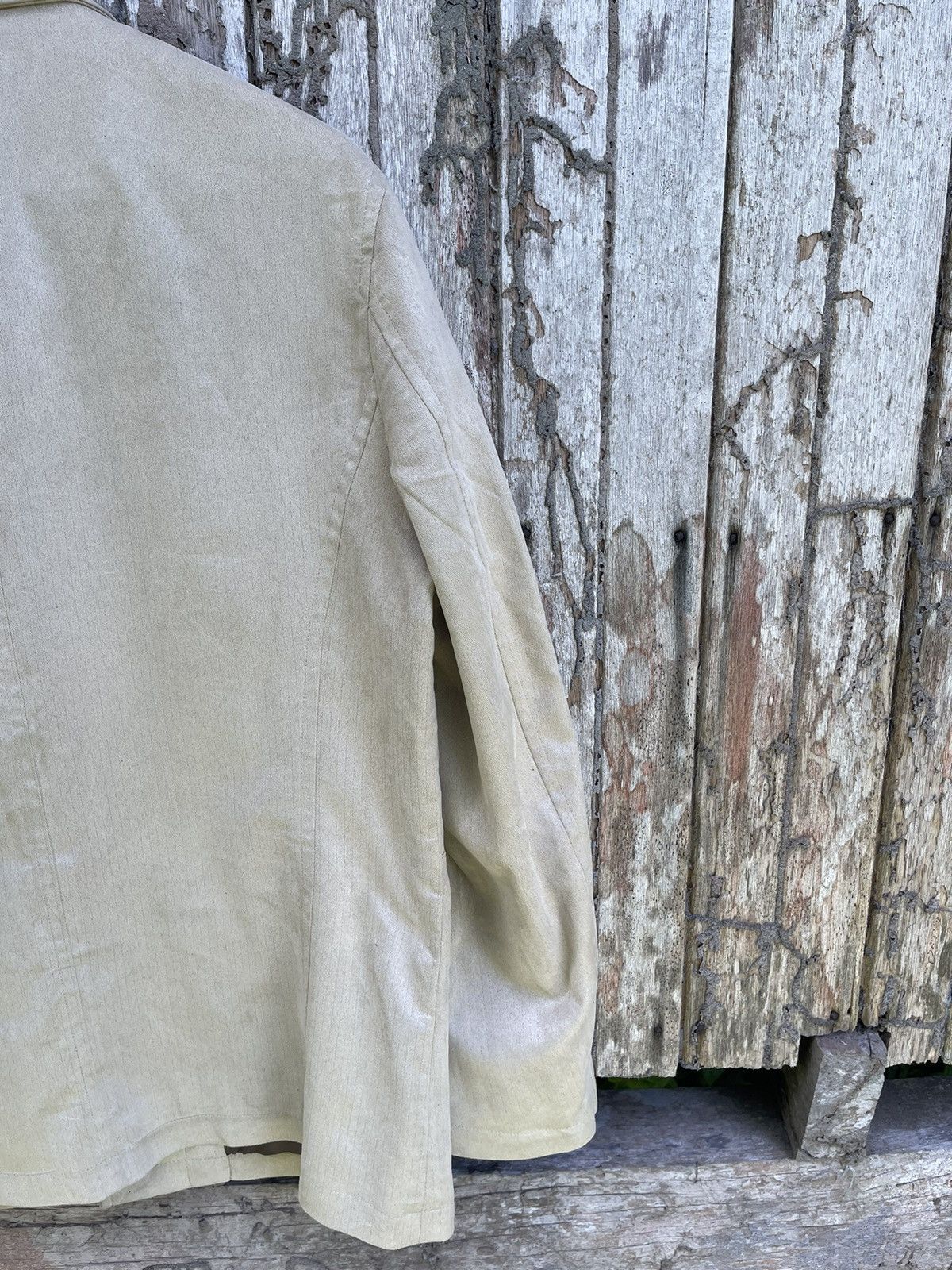 Japanese Brand Kansai Yamamoto Sissy Beige Work Jacket Size M Size US M / EU 48-50 / 2 - 11 Thumbnail