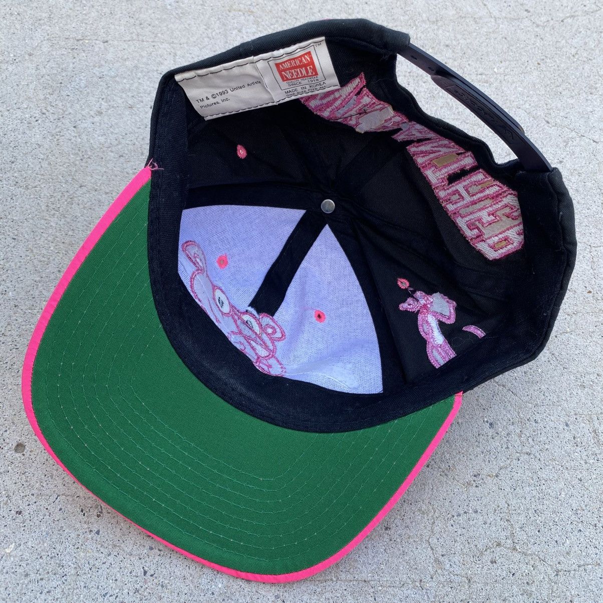 American Needle Vintage Pink Panther Hat Snapback Blockhead 1993 Size ONE SIZE - 6 Thumbnail