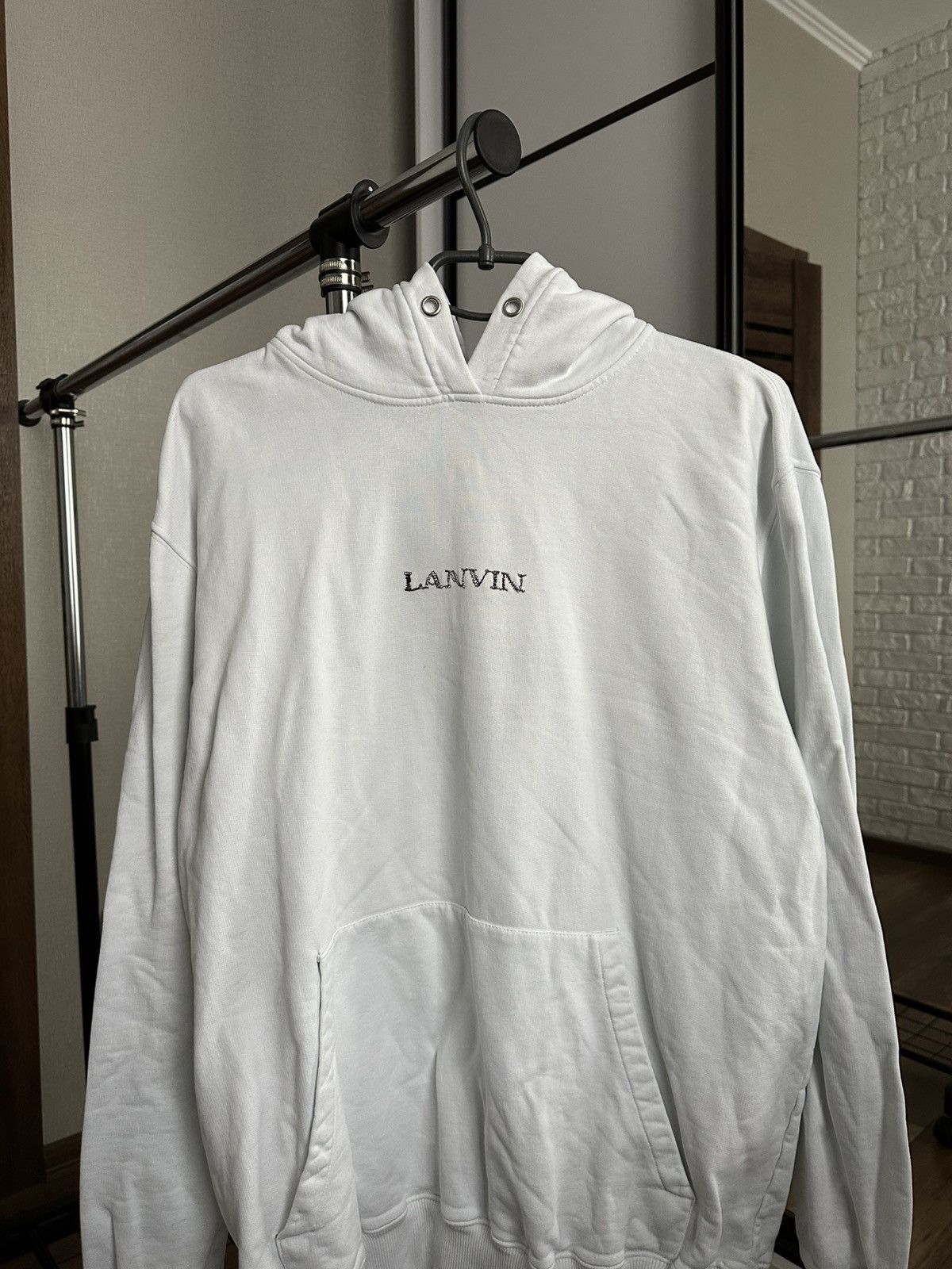Lanvin Lanvin Paris Hoodie Pullover Size US XL / EU 56 / 4 - 5 Thumbnail