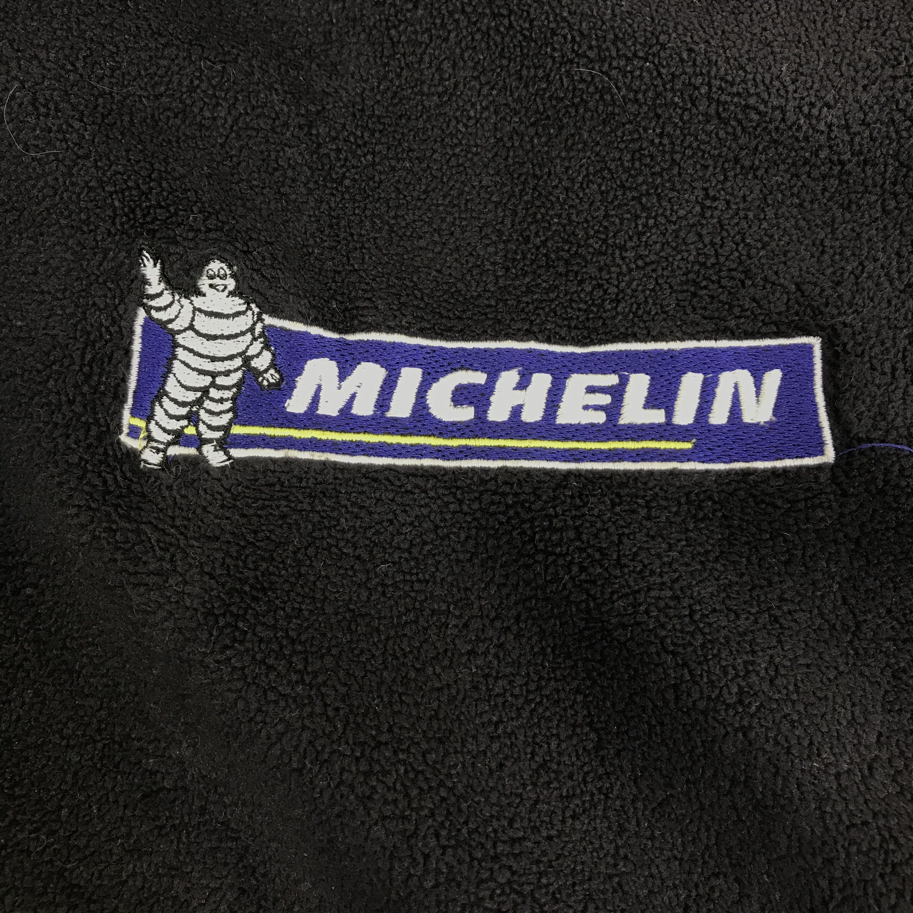 Japanese Brand Racing michelin fleece zipper jacket K105B21 Size US L / EU 52-54 / 3 - 11 Thumbnail