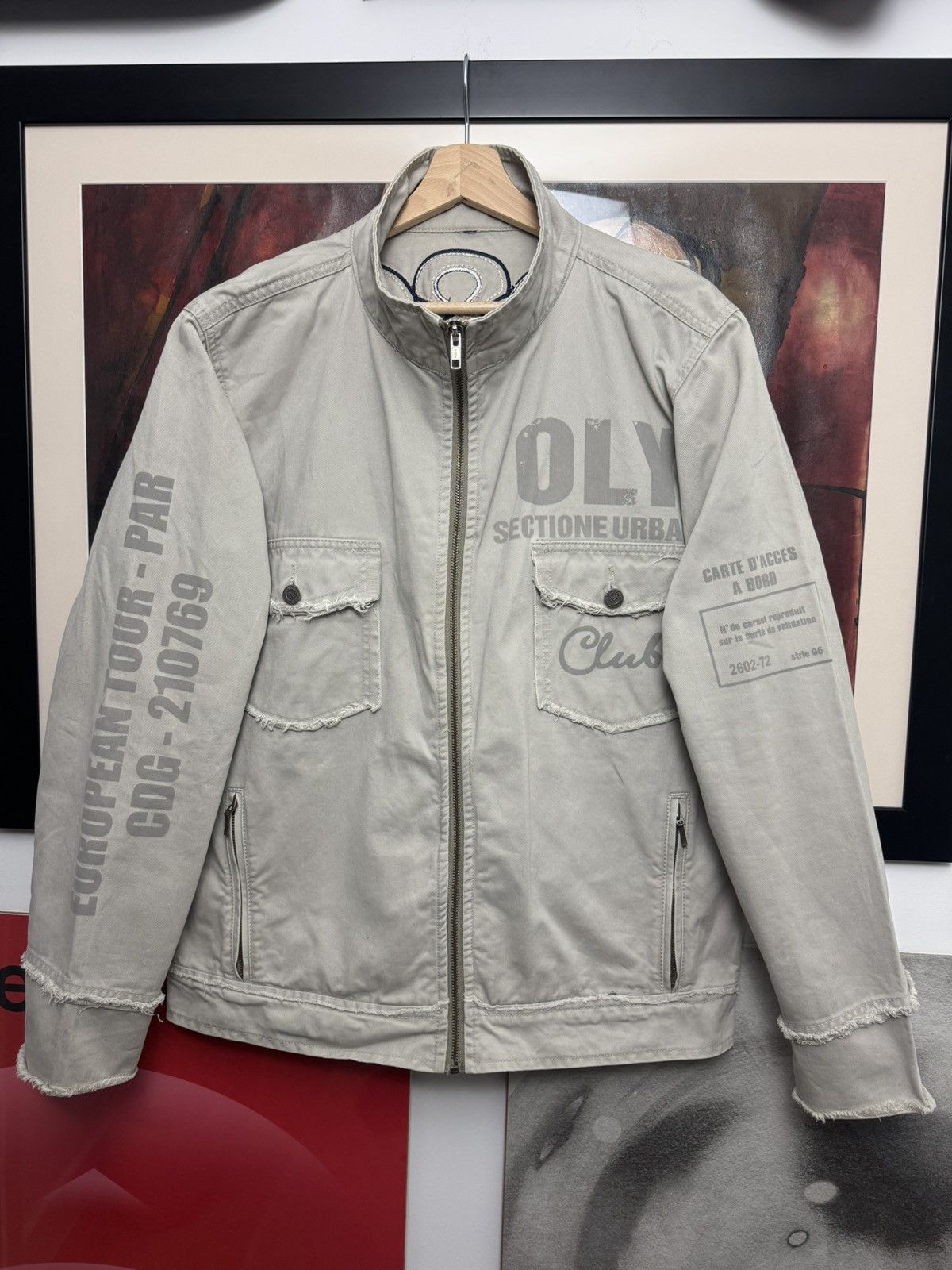 Dolce & Gabbana Vintage Dolce&Gabbana Racing Jacket Distressed Archive Y2k Size US M / EU 48-50 / 2 - 2 Thumbnail