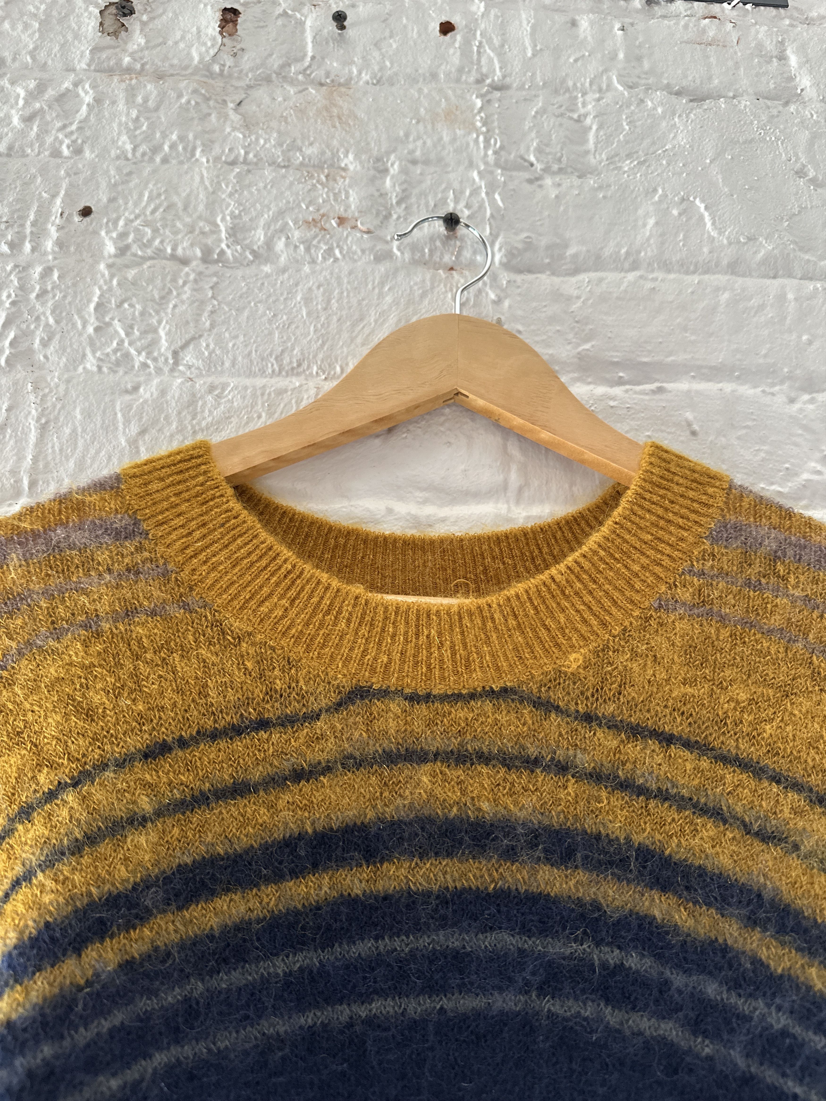 Acne Studios Acne Studios Striped Mohair Sweater Size US L / EU 52-54 / 3 - 2 Thumbnail