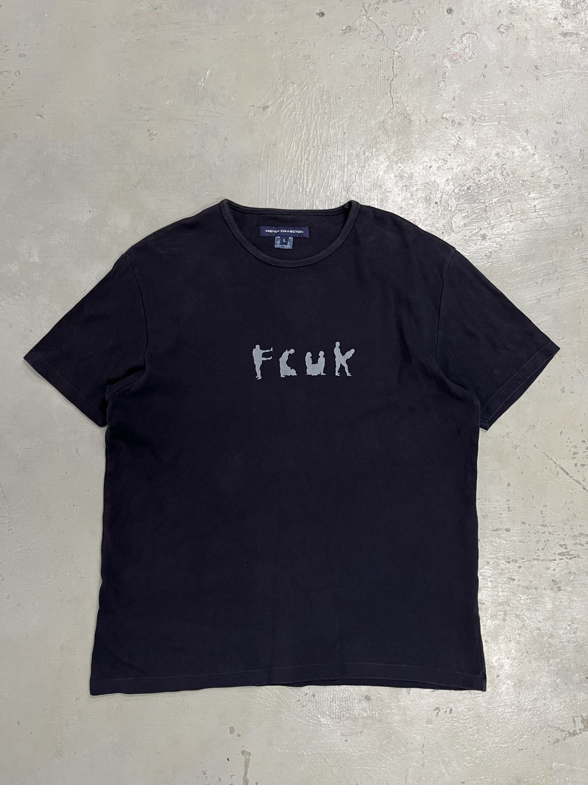 FCUK × French Connection FCUK Porn Star Vintage Wording Sex Pose Fashion Victim Style Size US M / EU 48-50 / 2 - 2 Thumbnail