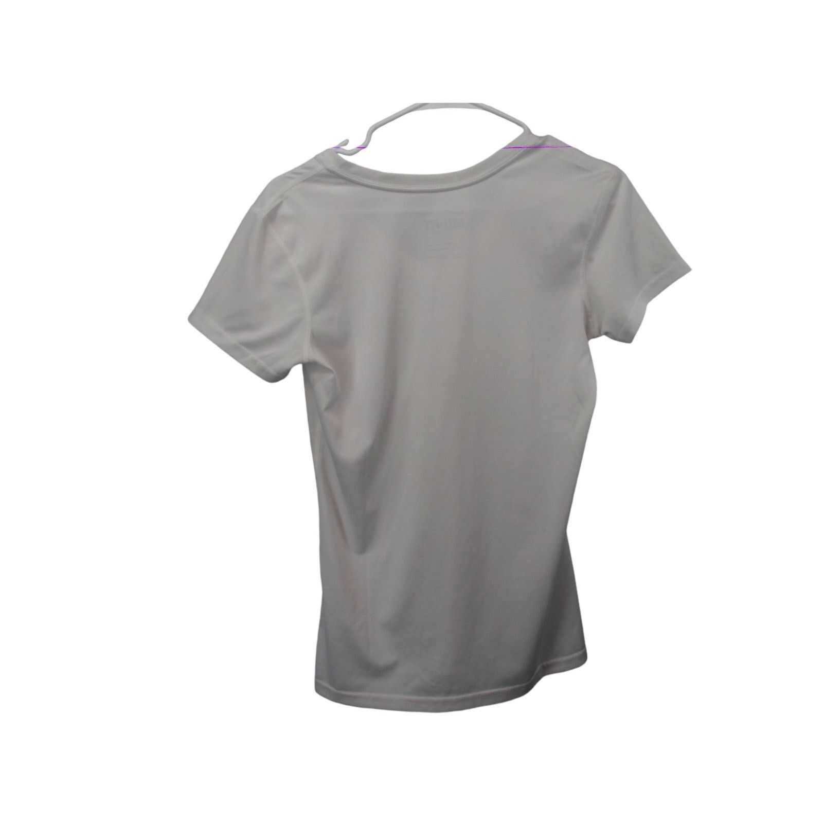 Nike Nike DriFit Small/Petite/Child White Athletic Wear Shirt Size S / US 4 / IT 40 - 2 Thumbnail