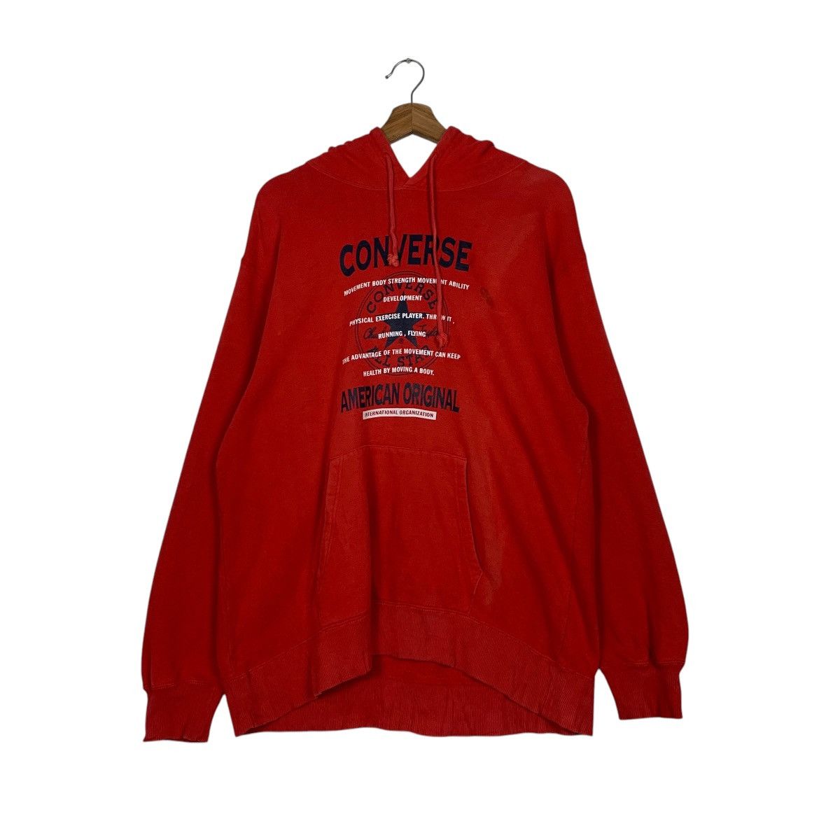 Converse Converse American Original Red Hoodie Size US L / EU 52-54 / 3 - 10 Thumbnail