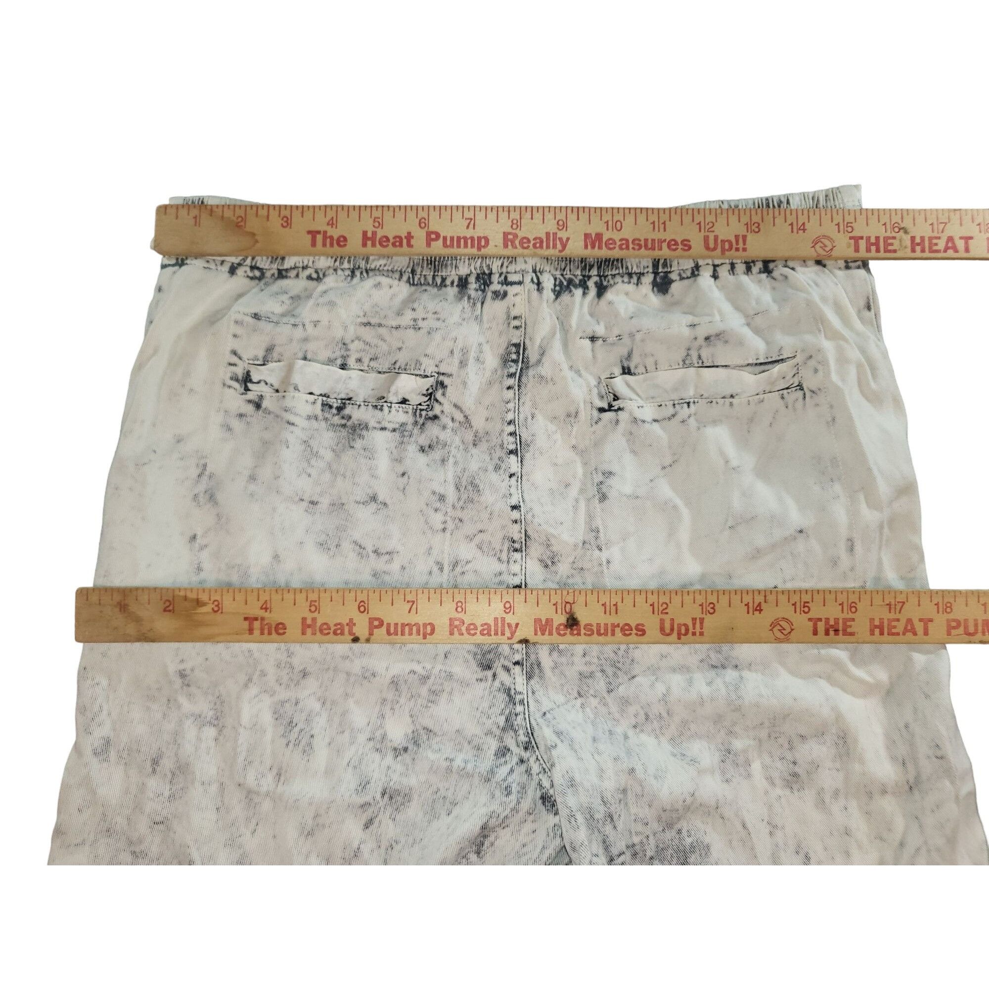 Other XCVI Stone Wash Jeans Women Sz XS/0 Drawstring Elastic Strai Size 24" / US 00 / IT 34 - 2 Thumbnail