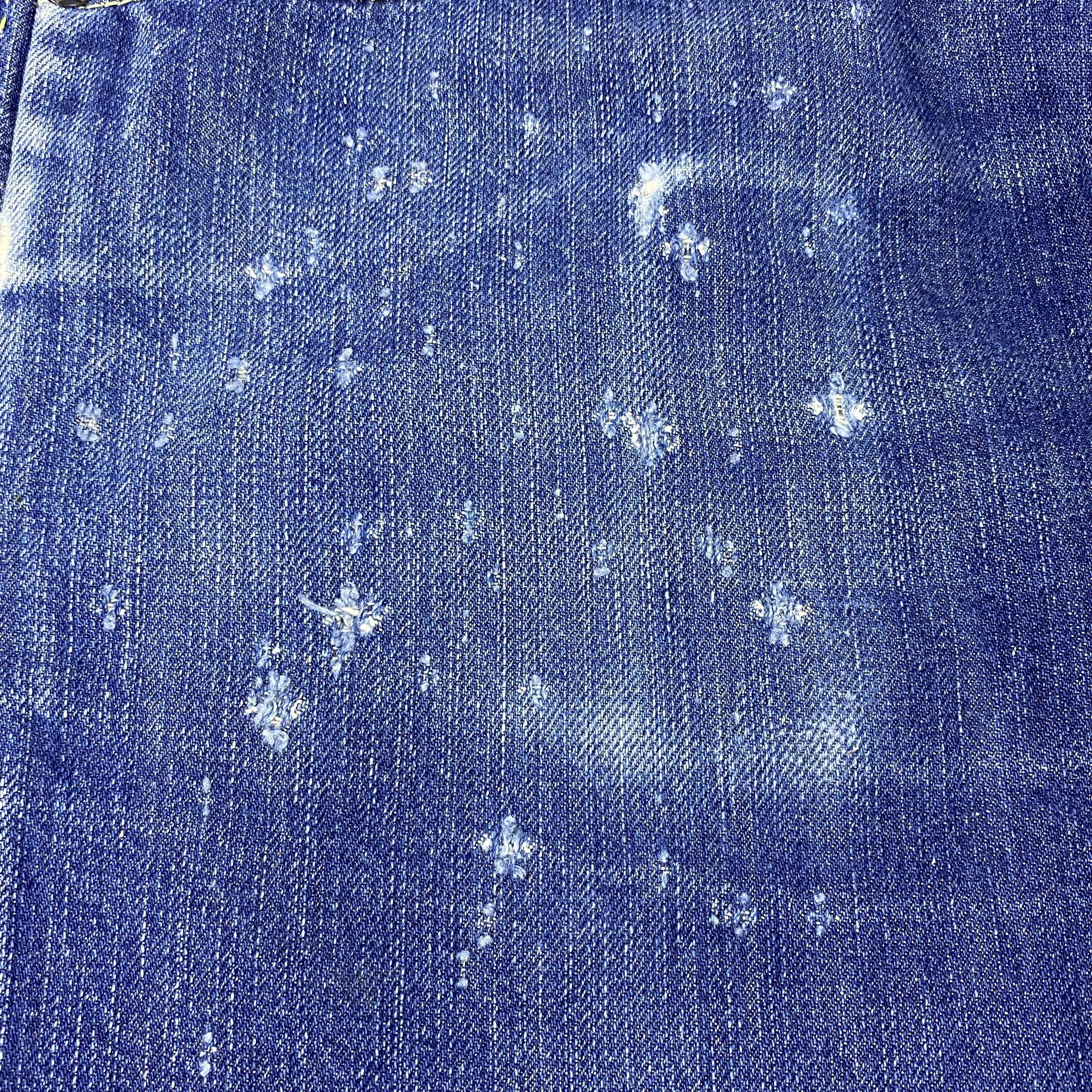 Jean × Levi's × Vintage Vintage Levis Distressed Wash Jeans-J1143 Size US 36 / EU 52 - 5 Thumbnail