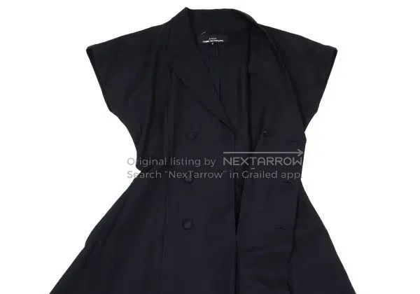 Comme des Garcons Comme Des Garcons Navy blue vintage double-breasted dress Size S / US 4 / IT 40 - 6 Thumbnail