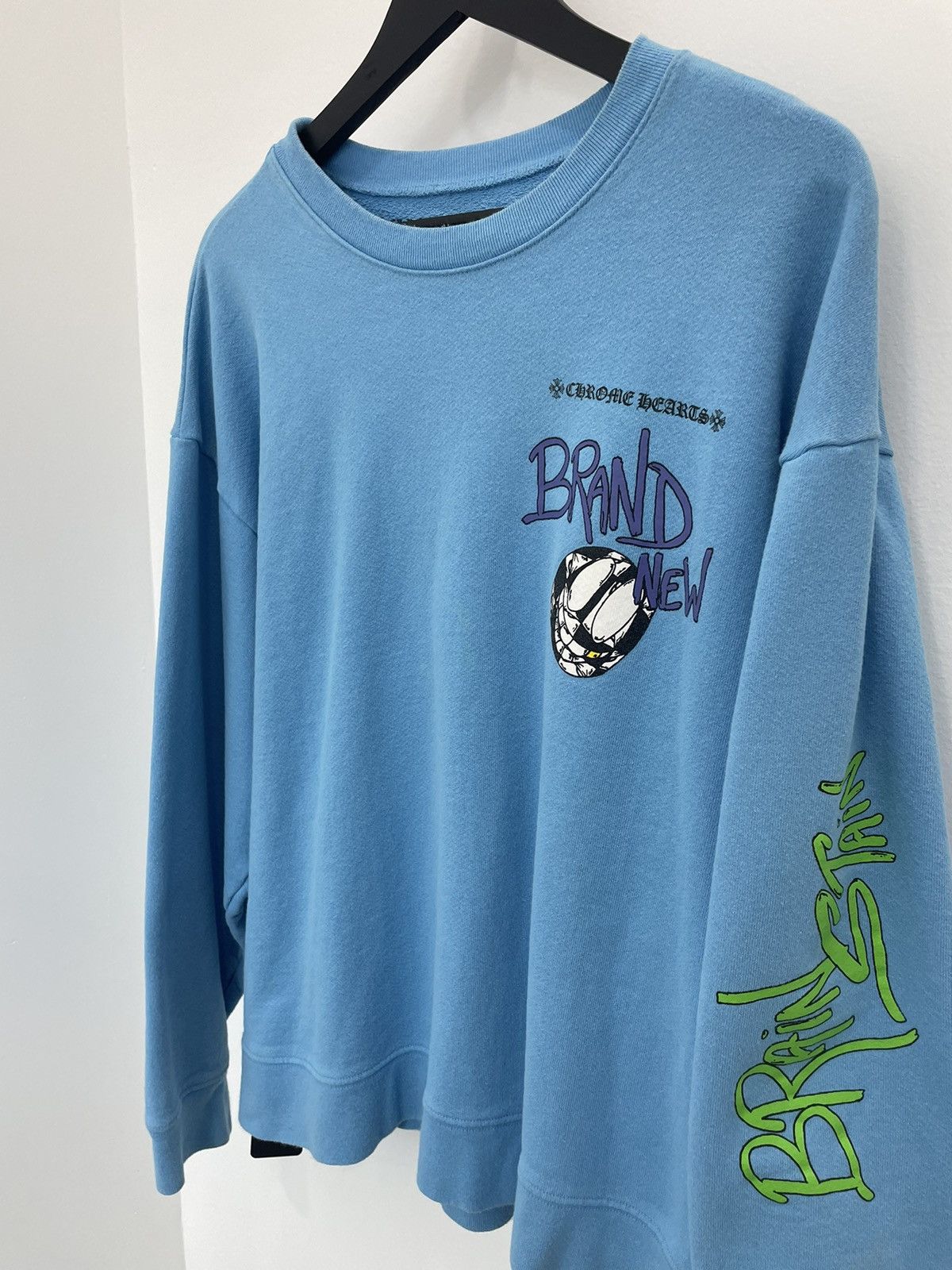 Chrome Hearts Chrome Hearts Matty Boy Brain New Crewneck Sweatshirt Size US XL / EU 56 / 4 - 2 Thumbnail