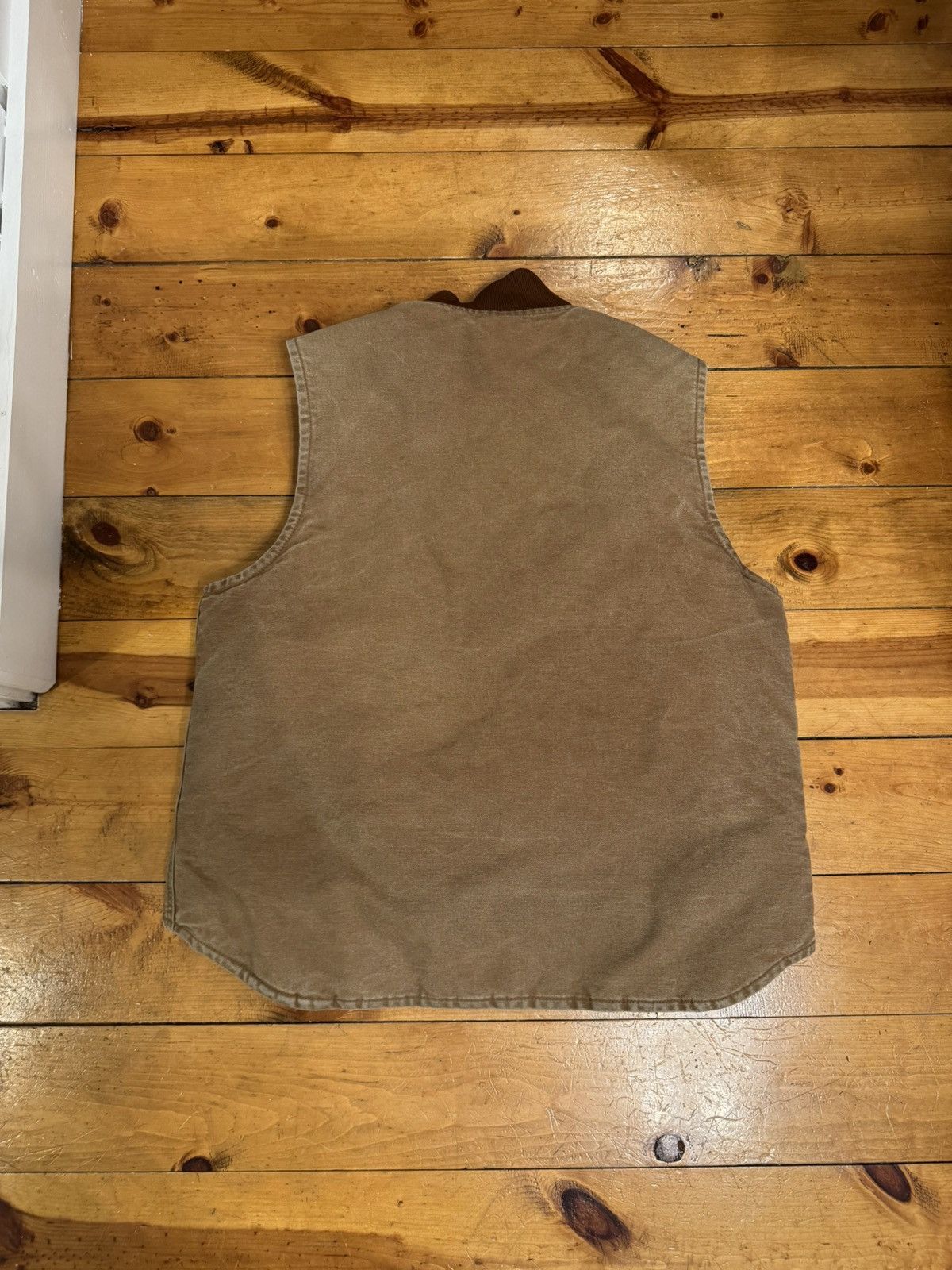 Carhartt Y2k Vintage ‘09 Carhartt V02 BRN Brown Vest. Tagged L Size US L / EU 52-54 / 3 - 5 Thumbnail