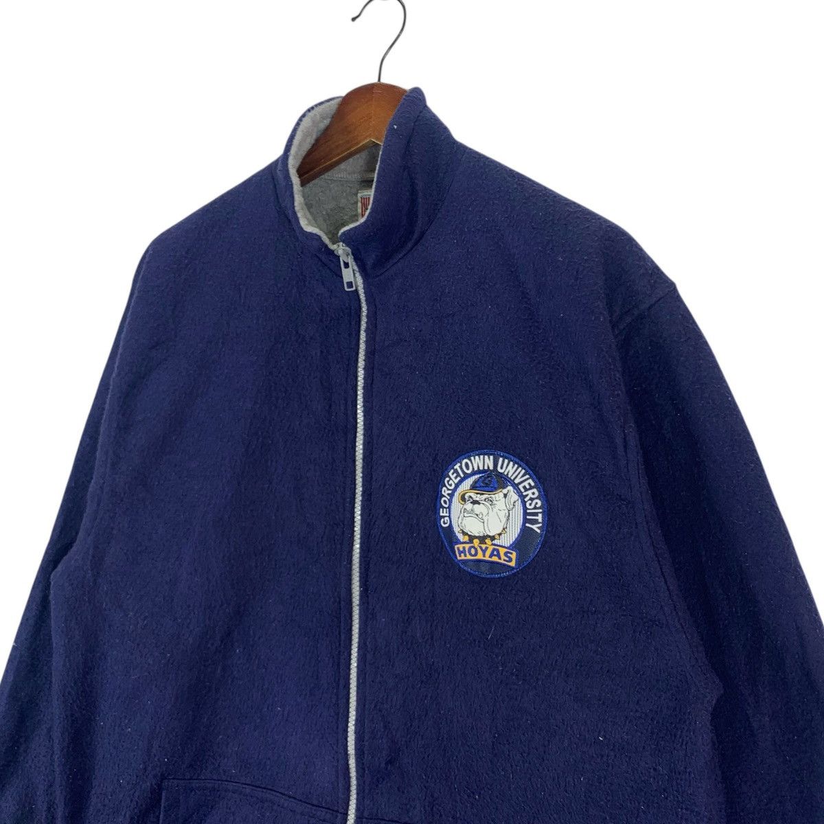 Vintage Vintage US College Collection Hoyas Full Zip Jacket Size US M / EU 48-50 / 2 - 4 Thumbnail