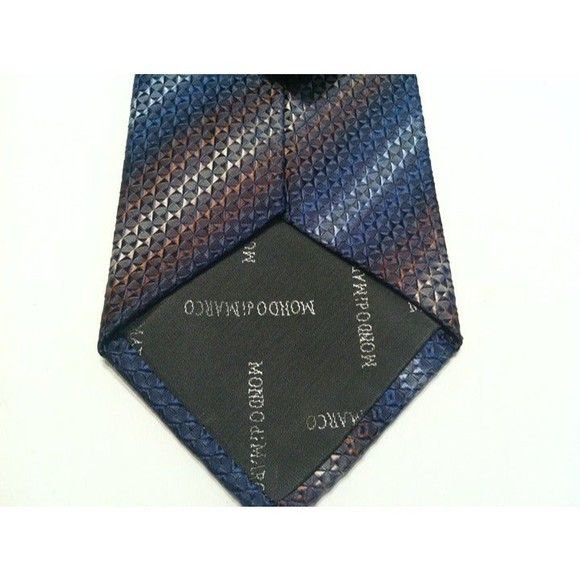 Other MONDO DI MARCO MEN'S NEW 100%SILK TIE WIDTH:3 5/8" Size ONE SIZE - 3 Thumbnail