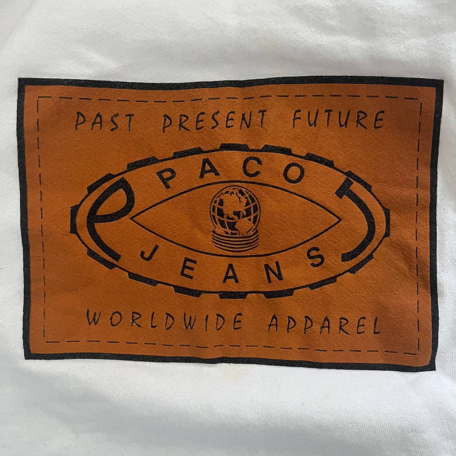 Vintage Vintage Paco Jeans Made in USA Sweatshirt Size Large Size US L / EU 52-54 / 3 - 2 Thumbnail