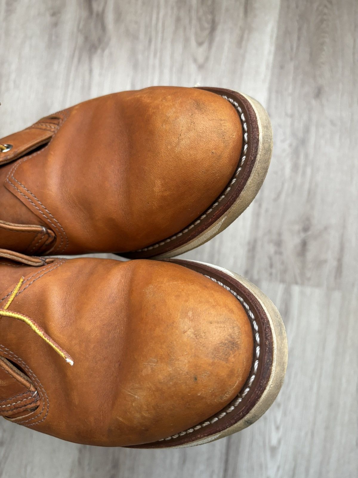 Red Wing Red Wing 3140 Work Chukka (2013, Made in USA) – Size 10D Size US 10 / EU 43 - 3 Thumbnail