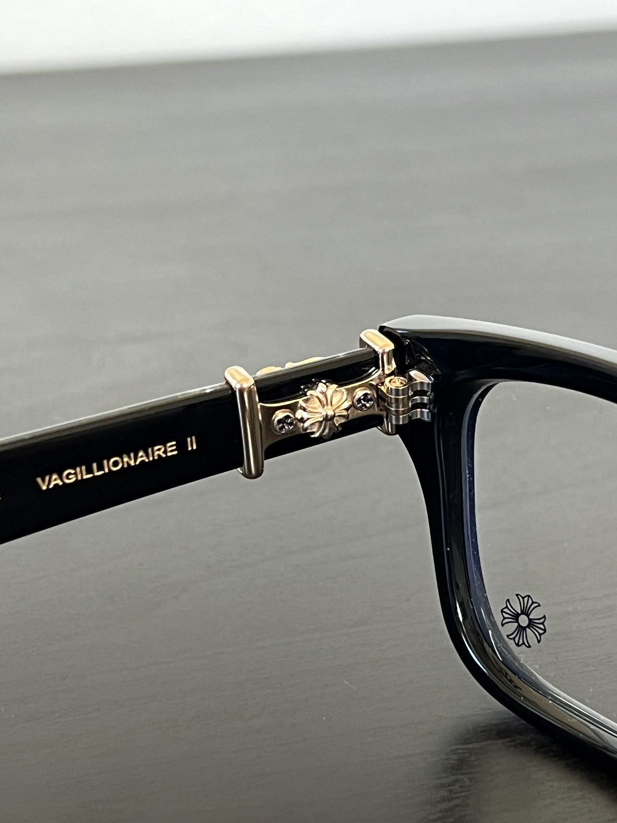 Chrome Hearts Chrome Hearts Vagillionaire II Glasses Size ONE SIZE - 13 Thumbnail
