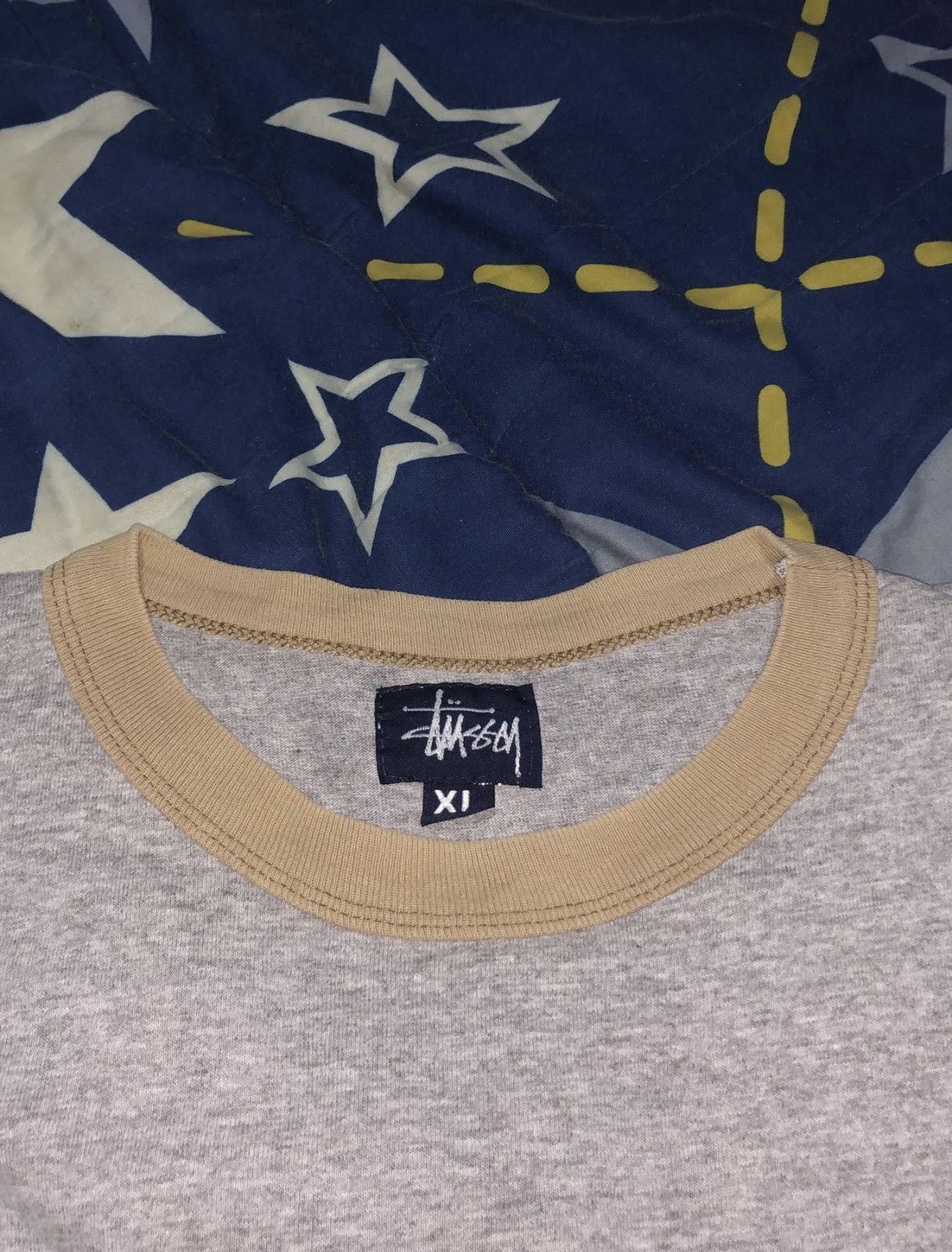 Stussy × Vintage 🔥Rare!! Vintage Stussy 90s Ringer T-Shirt Size US XL / EU 56 / 4 - 6 Thumbnail