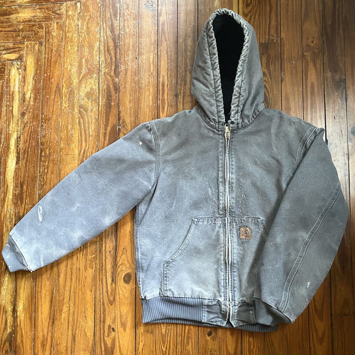 Carhartt Carhartt Active Jacket Distressed and Painted Size US S / EU 44-46 / 1 - 1 Thumbnail