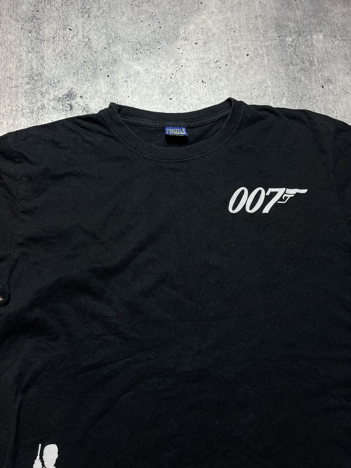 Stars & Stripes Vintage James Bond 007 Rare Movie Promo Shirt 90s Size L-XL Size US L / EU 52-54 / 3 - 3 Thumbnail