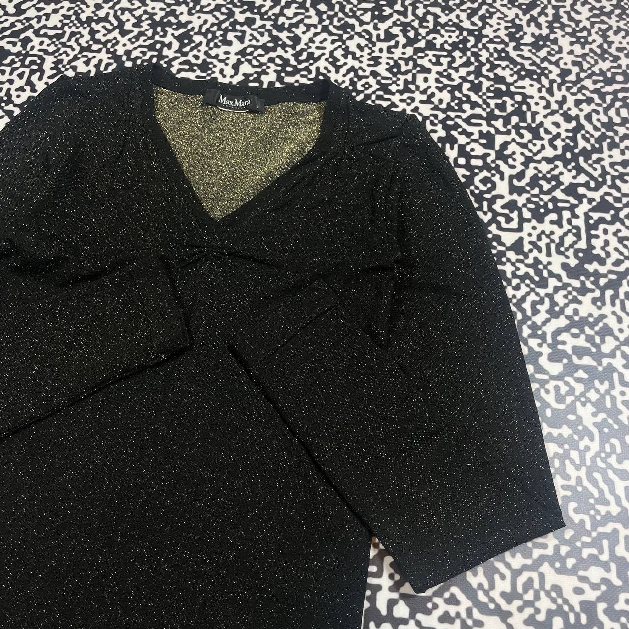 Max Mara Vintage Y2K Max Mara Bodywear Longsleeve Luxury Retro Style Size L / US 10 / IT 46 - 7 Thumbnail