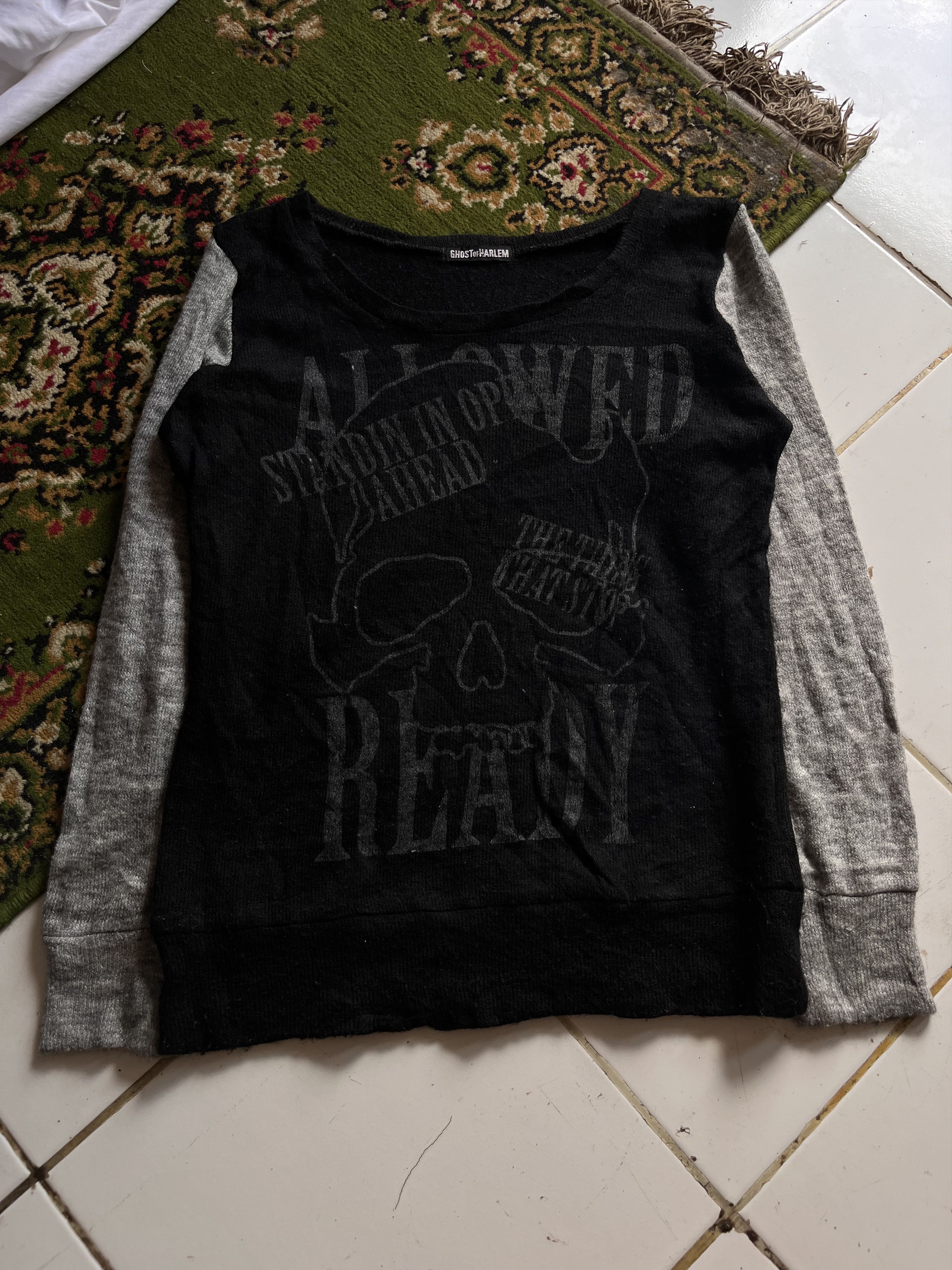Hysteric Glamour Ghost of Harlem Lightweight Knitted Skull Print Size US S / EU 44-46 / 1 - 4 Thumbnail