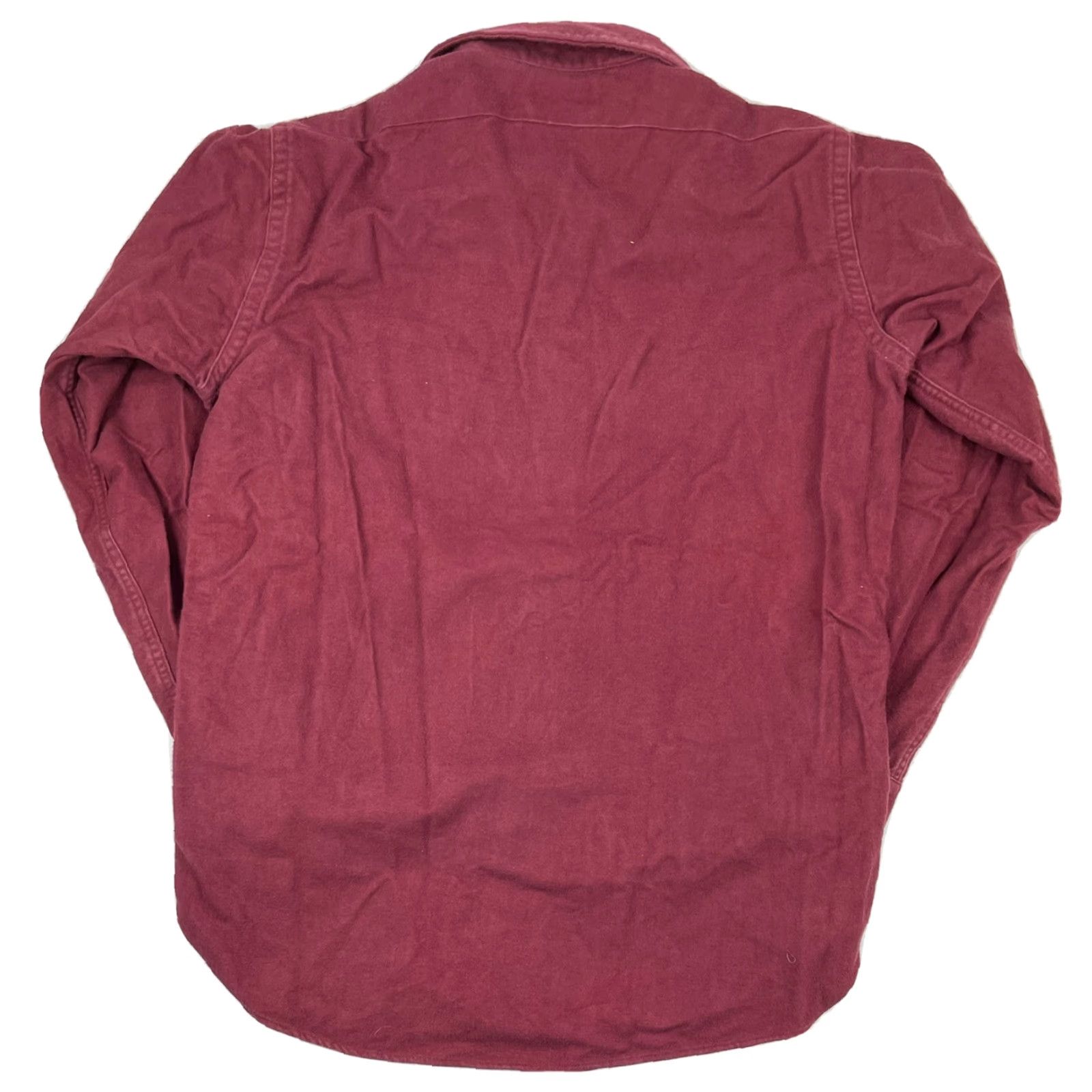 Vintage VINTAGE L.L. Bean Shirt Chamois Flannel 90s USA Red Blue Button-Up Collared Long Sleeve M Regular Adults Unisex Mens Womens Size US M / EU 48-50 / 2 - 3 Thumbnail