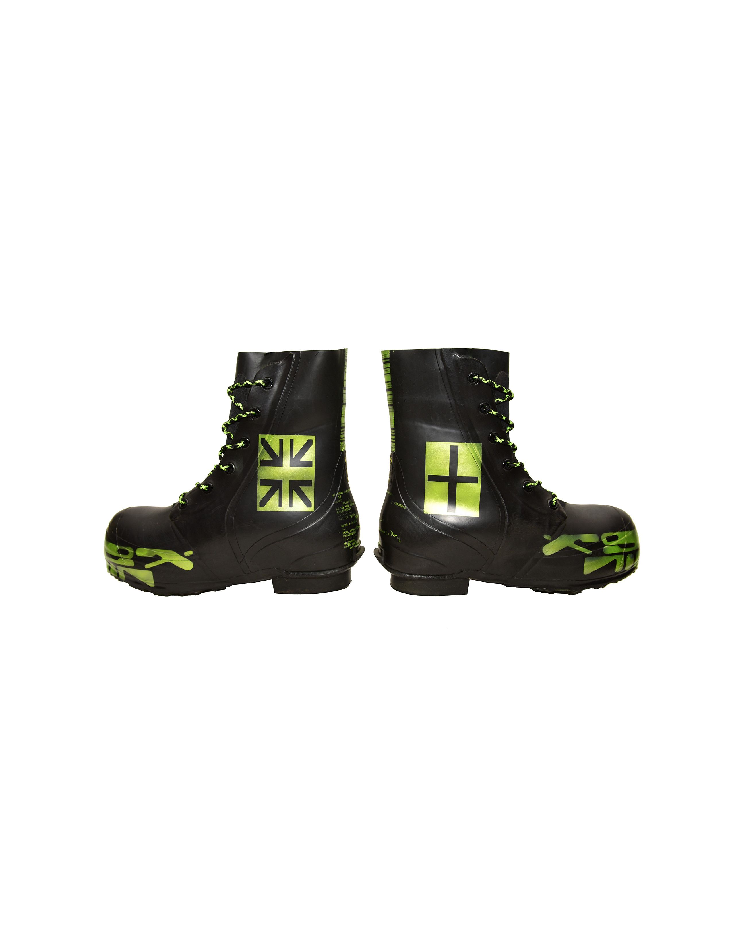Vintage Vintage Aphex Twin Bunny Rave Boots by Digital Trenches Size US 10 / EU 43 - 4 Thumbnail