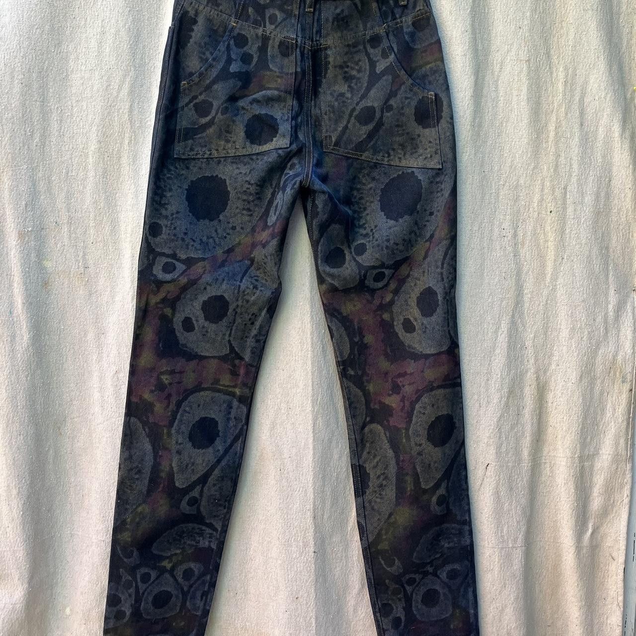 Eckhaus Latta Eckhaus Latta Paisley “peacock” print jeans Size US 30 / EU 46 - 3 Thumbnail