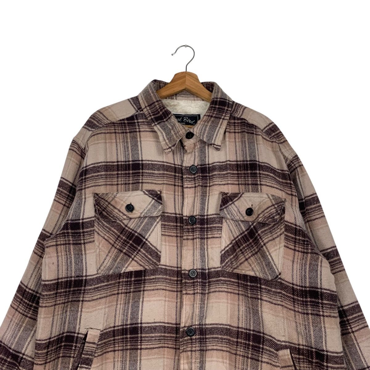 Flannel BICAL BIND Four Pocket Checked Flannel Jacket #2317-C103 Size US L / EU 52-54 / 3 - 2 Thumbnail