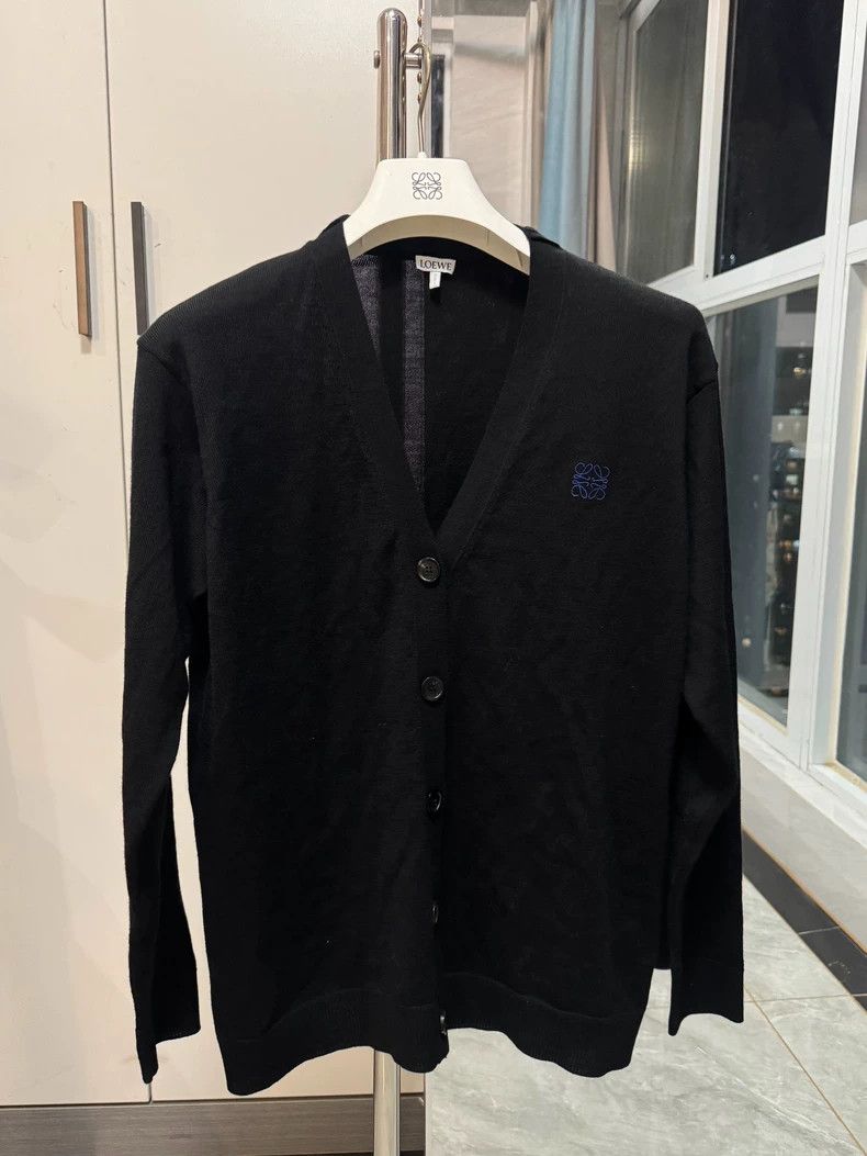 Loewe LOEWE A wool knit cardigan Size XS / US 0-2 / IT 36-38 - 1 Thumbnail