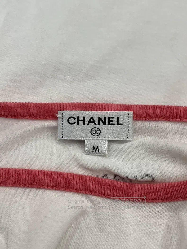Chanel Chanel Letter printed logo short-sleeved T-shirt Size M / US 6-8 / IT 42-44 - 5 Thumbnail